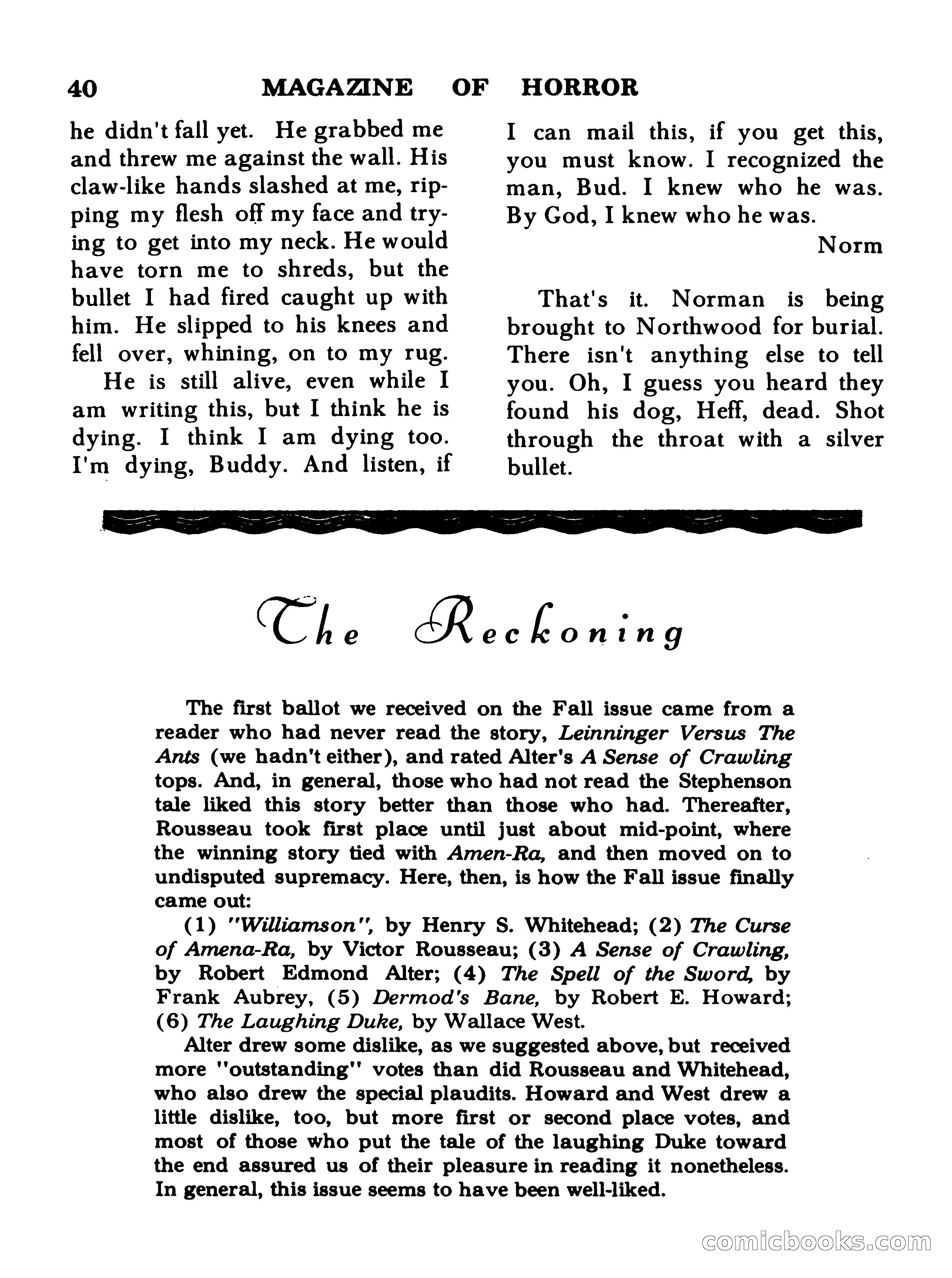 Magazine of Horror #19 — page 40 of 132