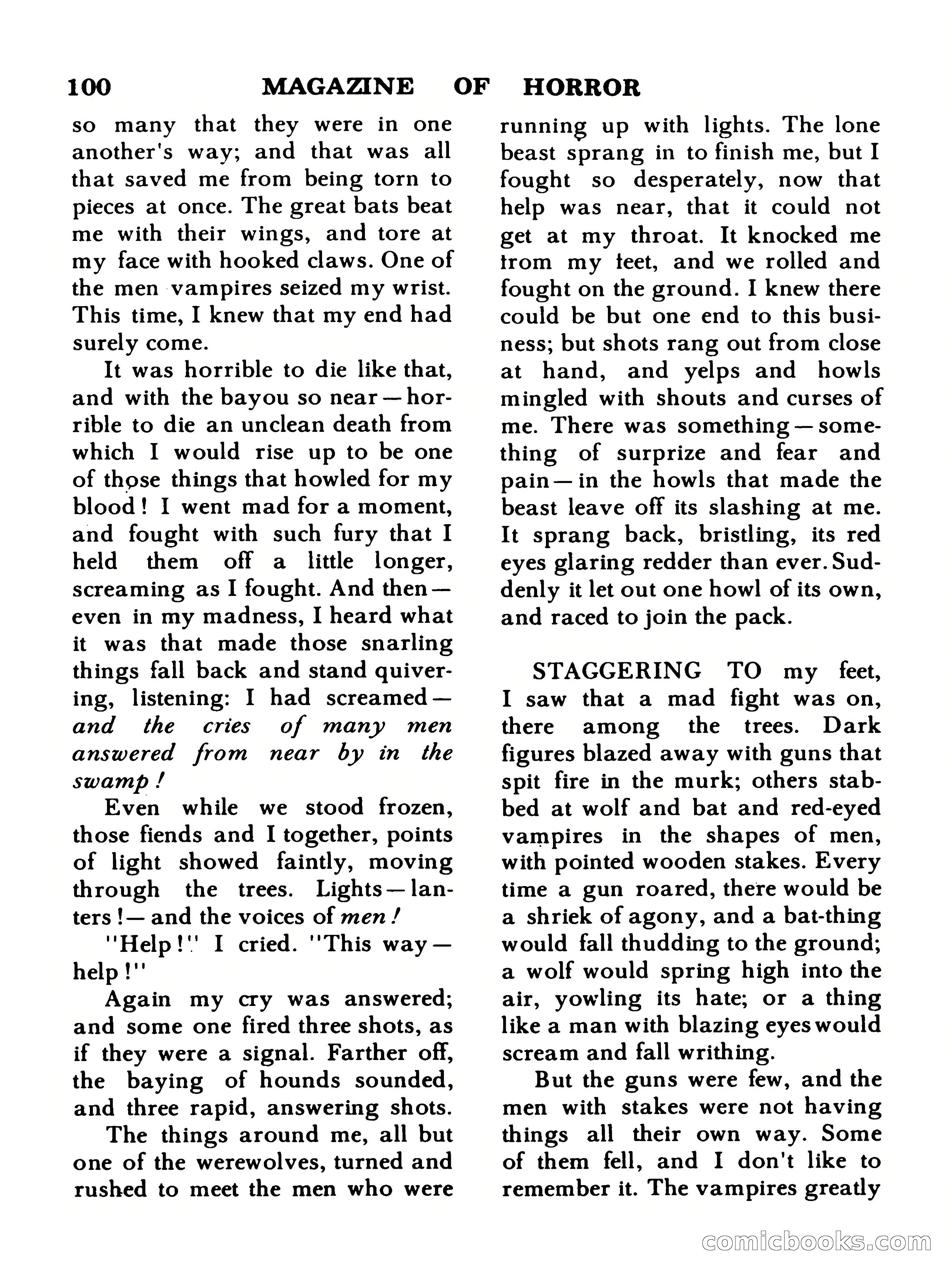 Magazine of Horror #19 — page 100 of 132
