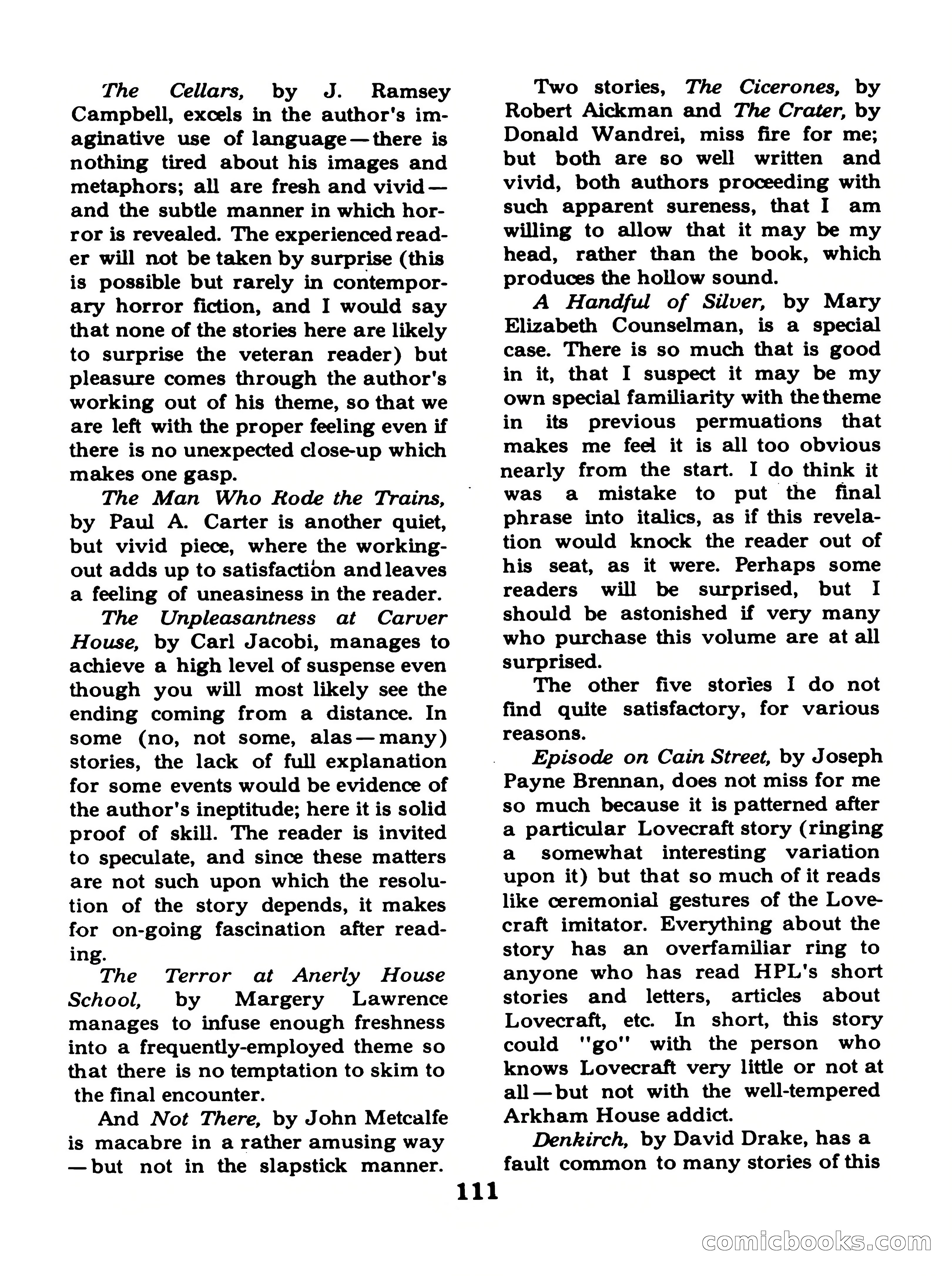 Magazine of Horror #19 — page 111 of 132