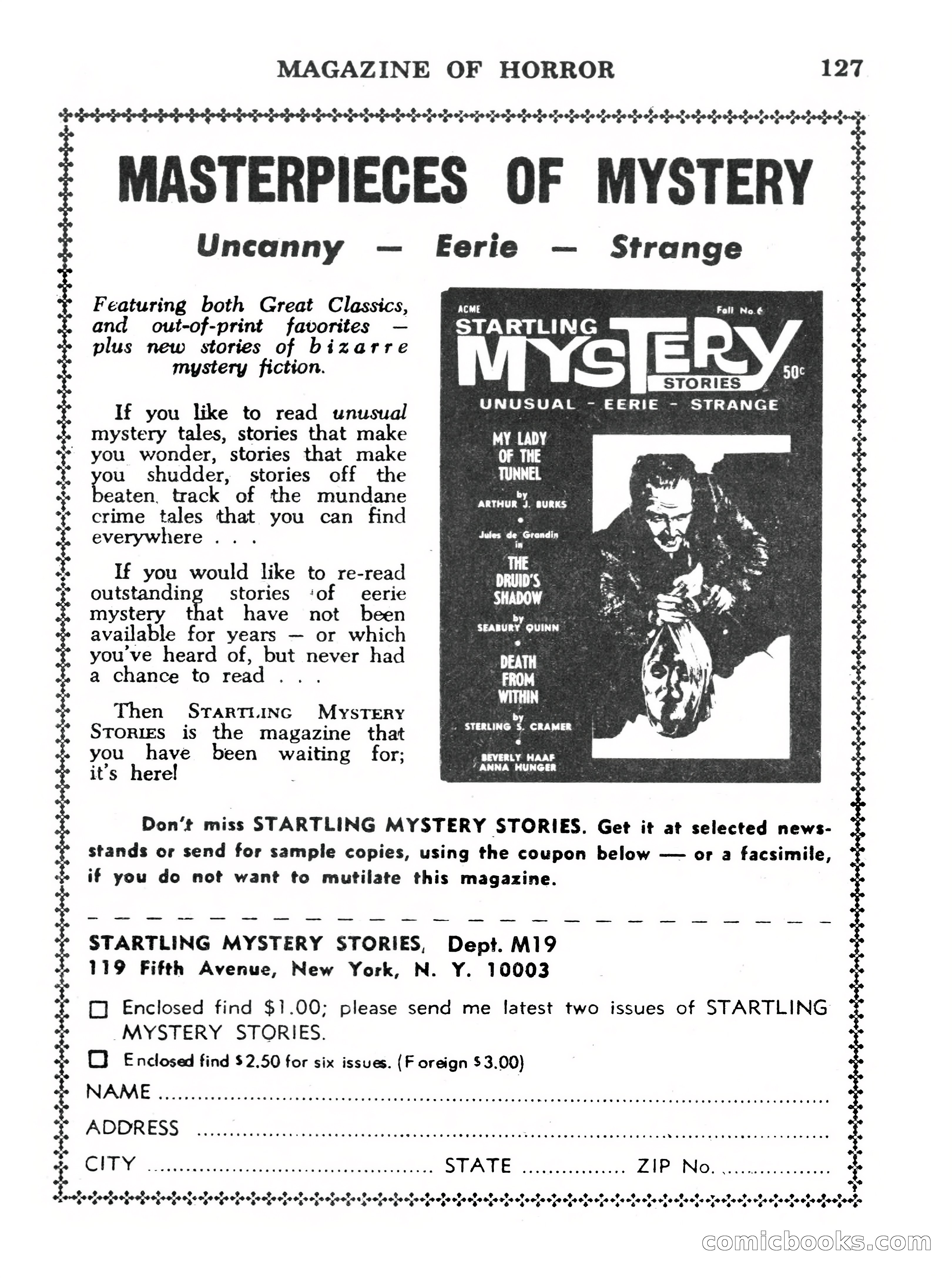 Magazine of Horror #19 — page 127 of 132