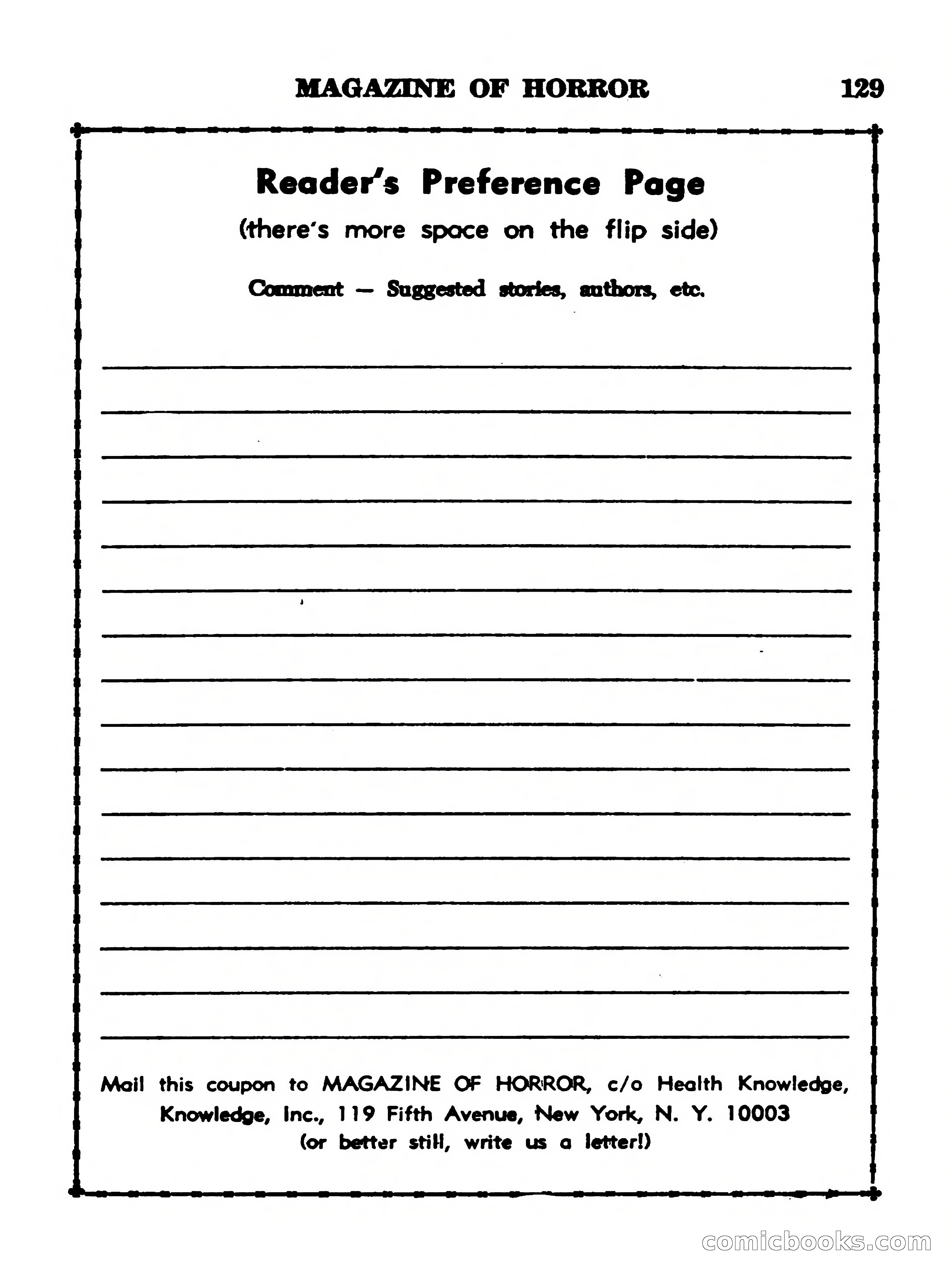Magazine of Horror #19 — page 129 of 132