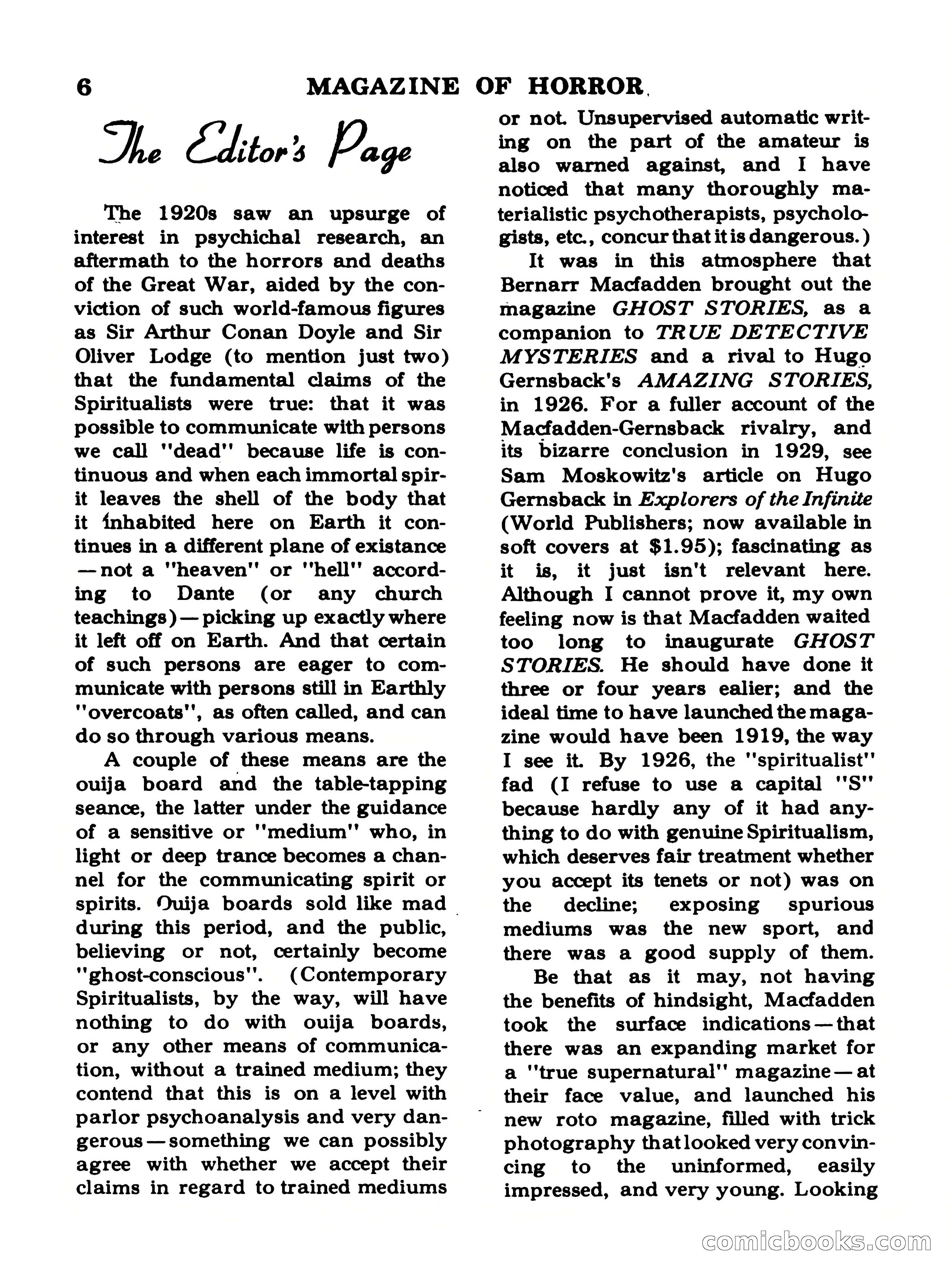 Magazine of Horror No. 20 — page 6 of 132