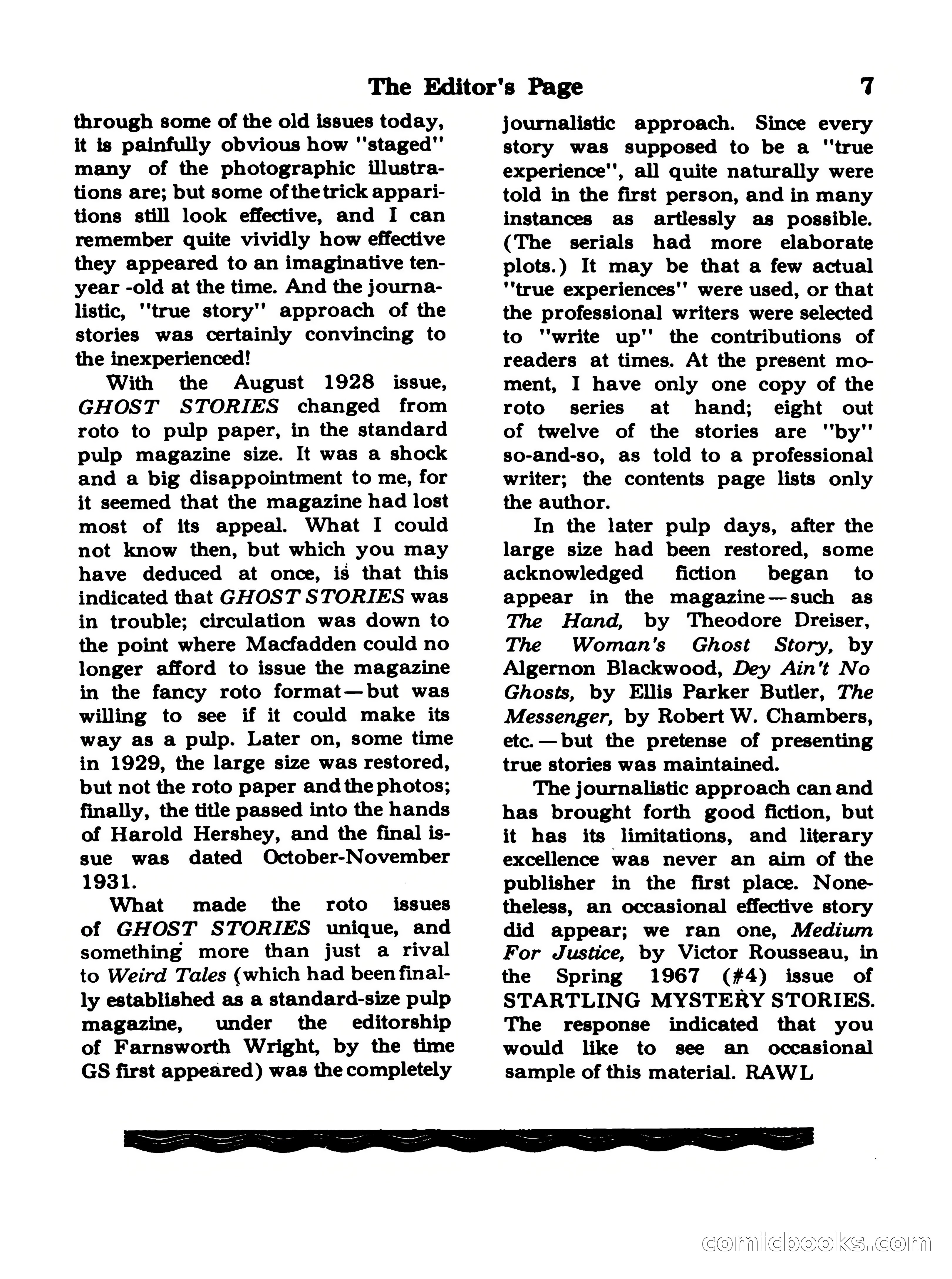 Magazine of Horror No. 20 — page 7 of 132
