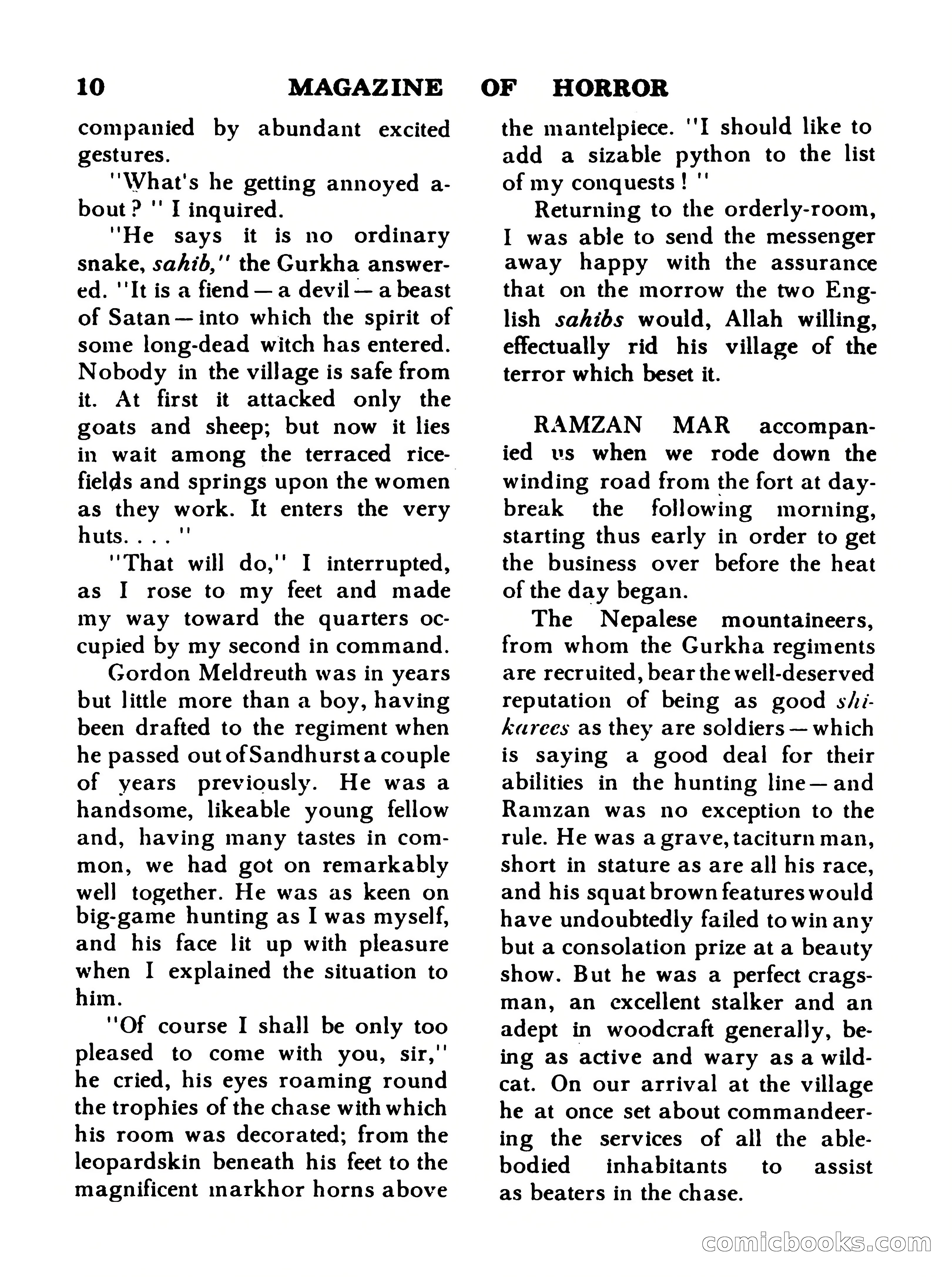 Magazine of Horror No. 20 — page 10 of 132