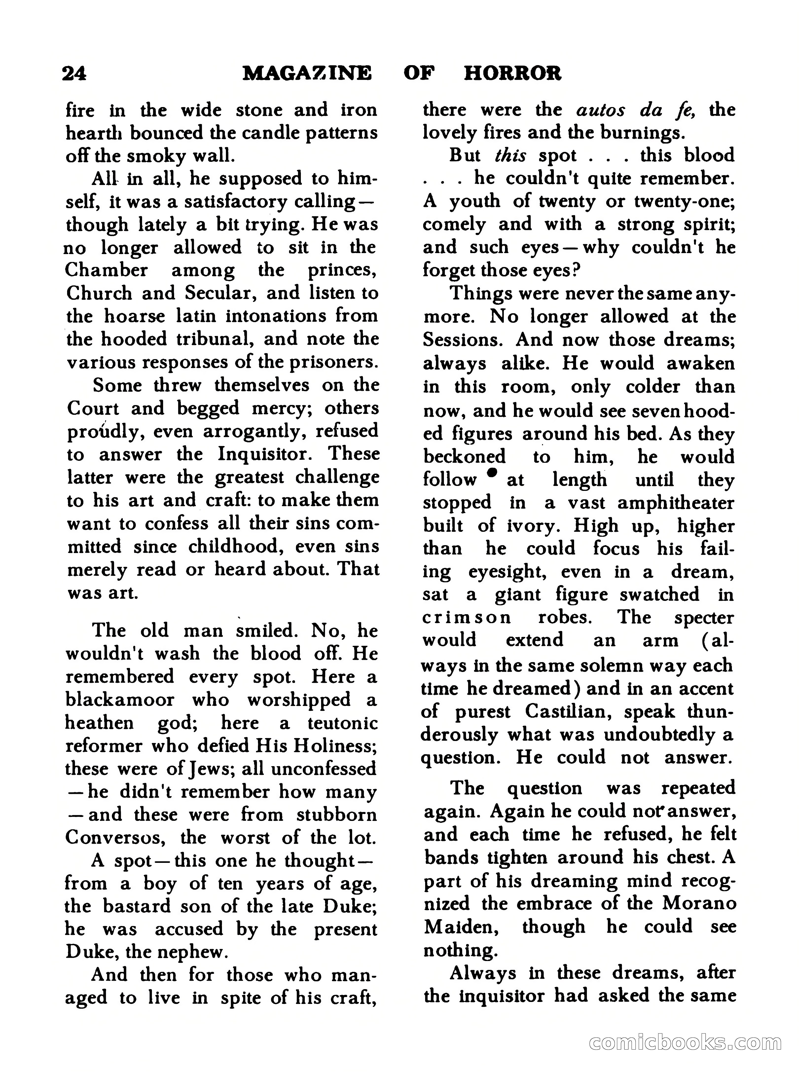 Magazine of Horror No. 20 — page 24 of 132