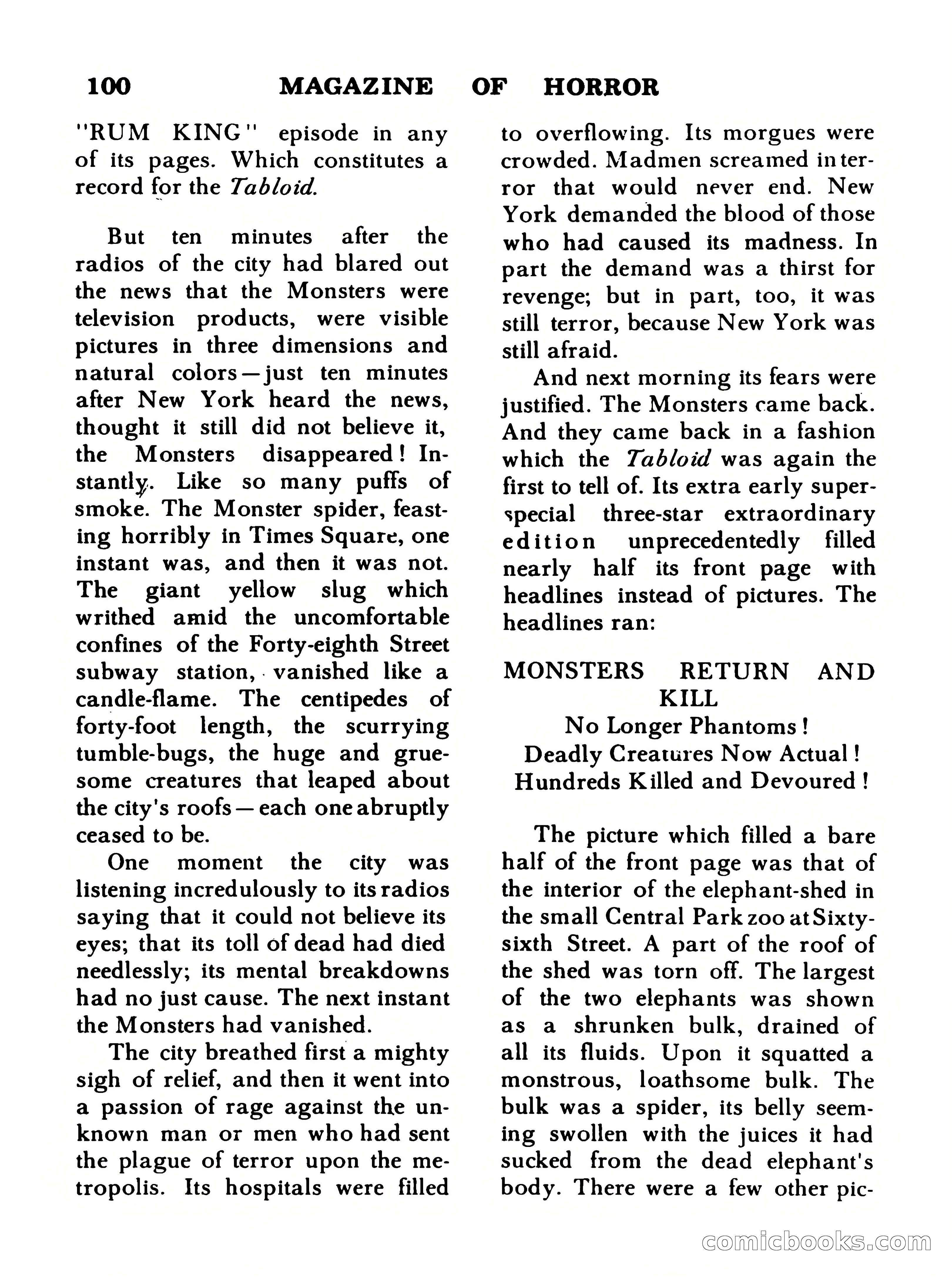 Magazine of Horror No. 20 — page 100 of 132