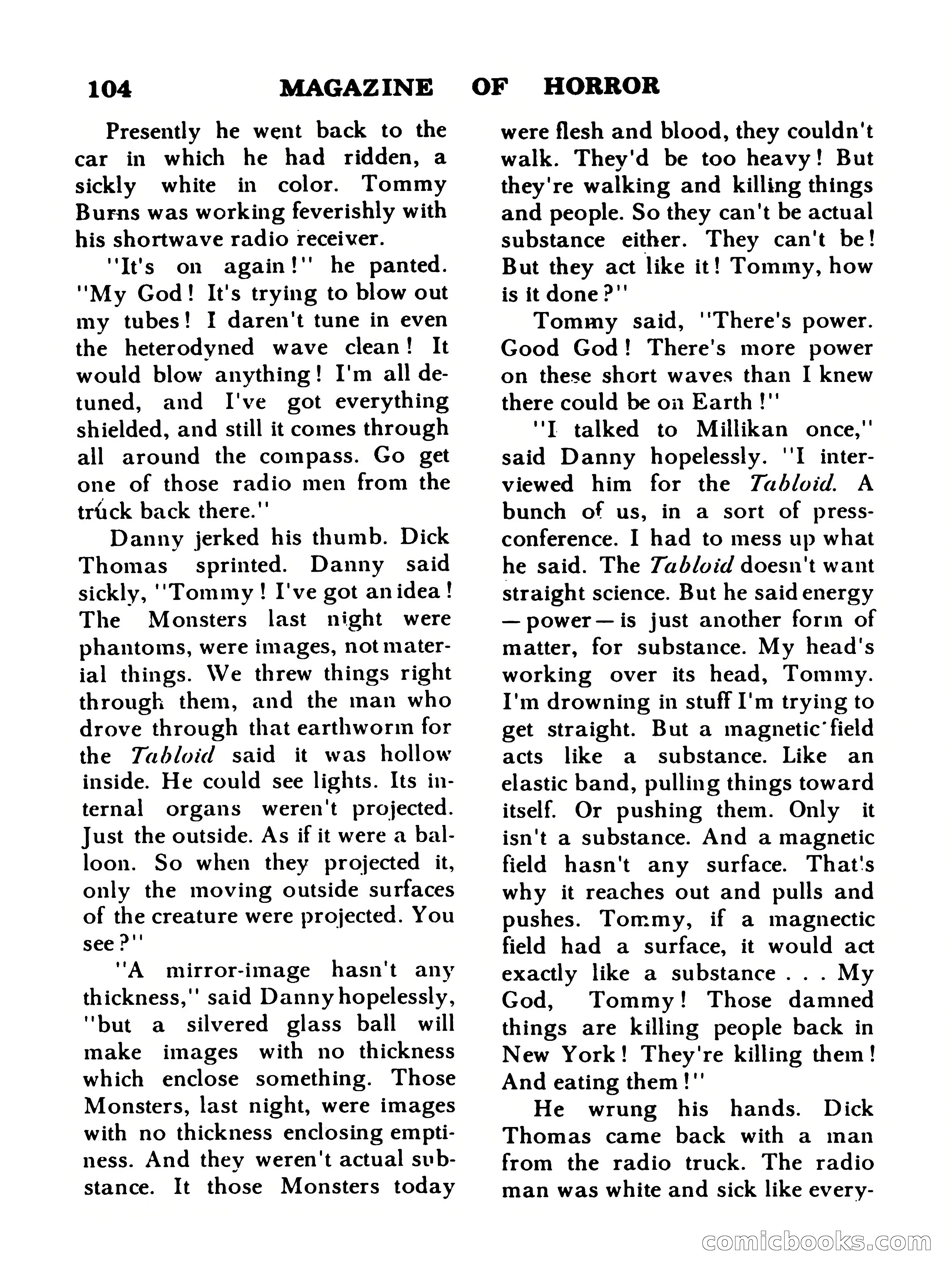 Magazine of Horror No. 20 — page 104 of 132