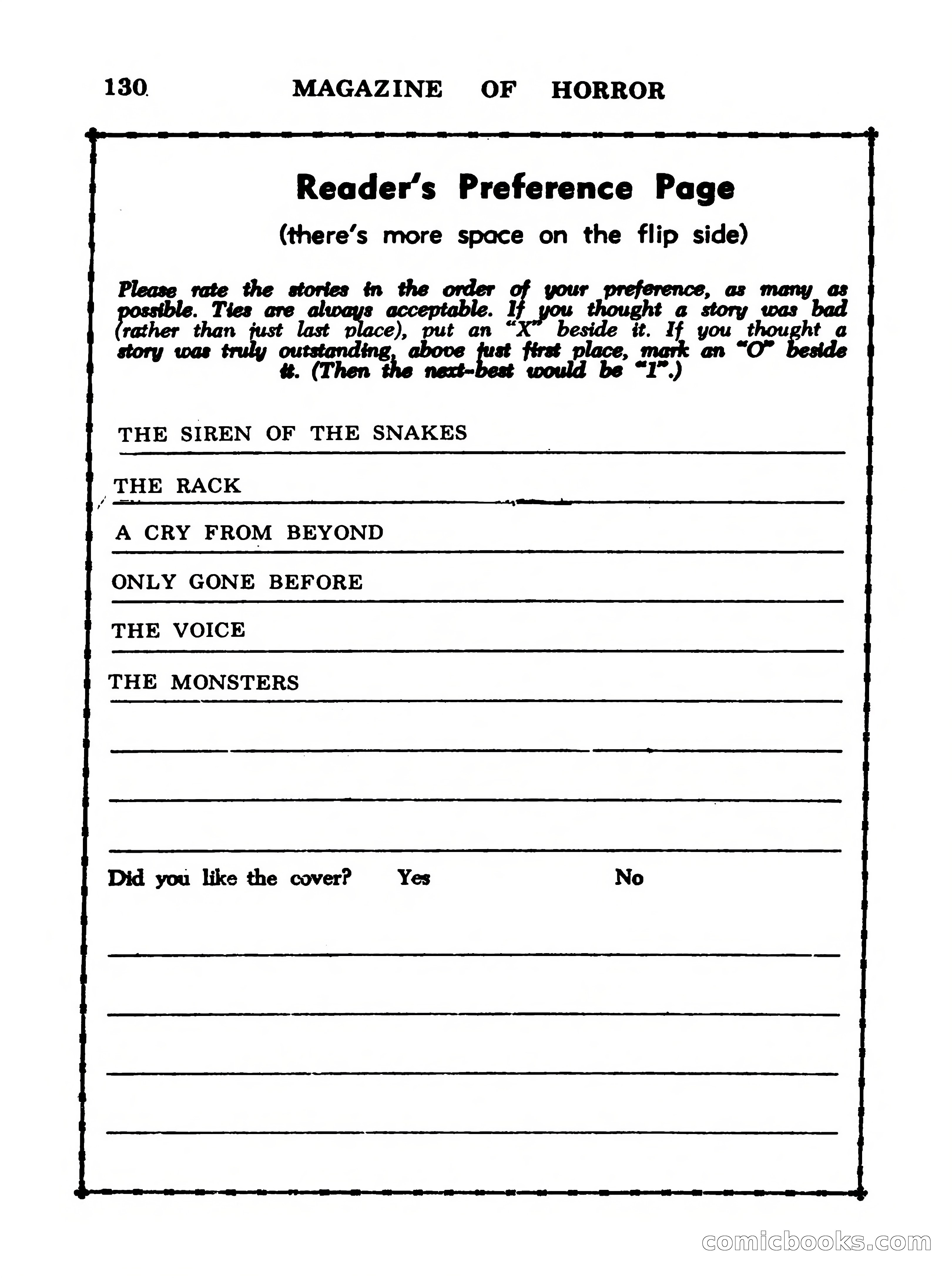 Magazine of Horror No. 20 — page 130 of 132