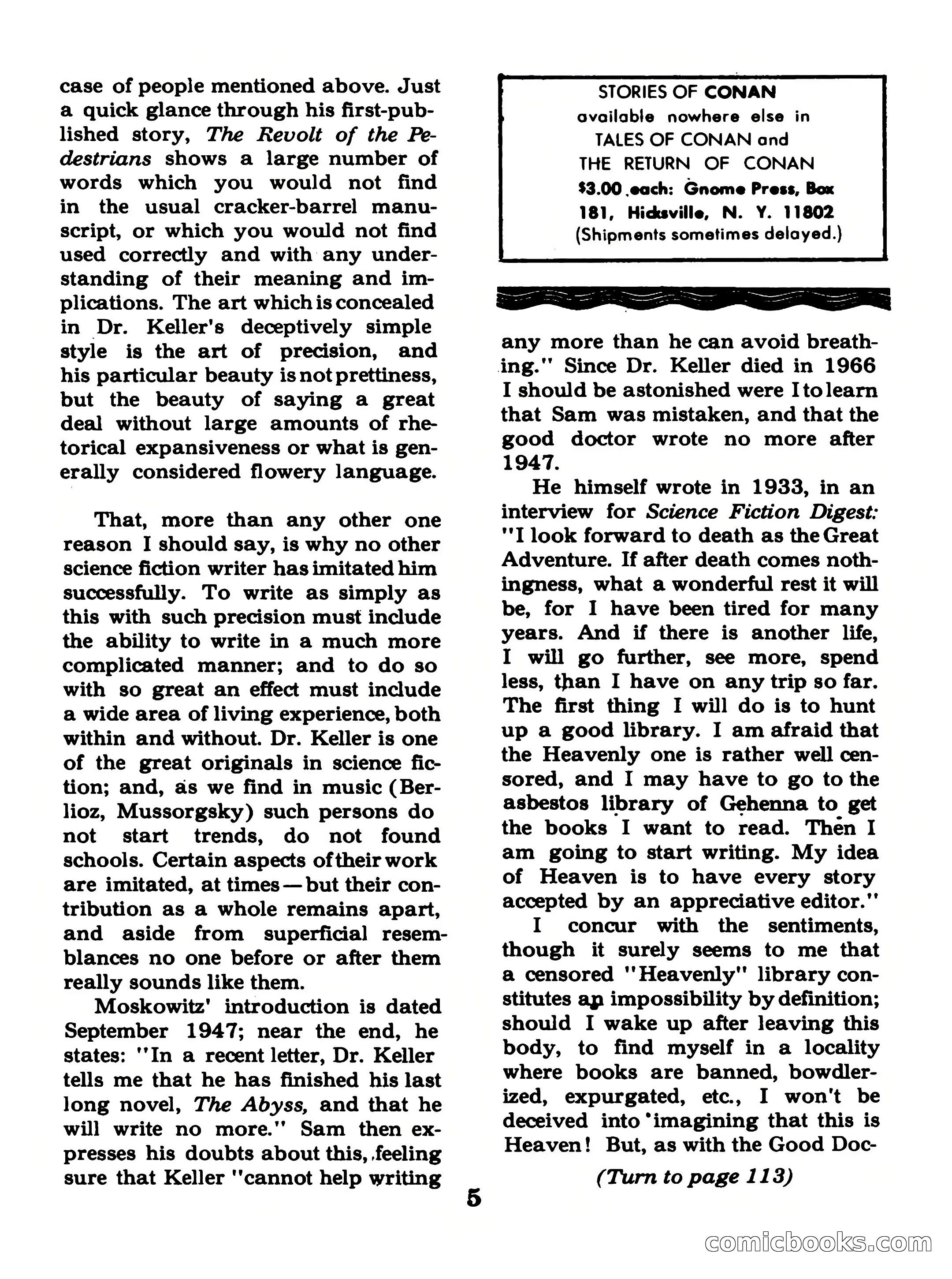 Magazine of Horror #23 — page 5 of 132