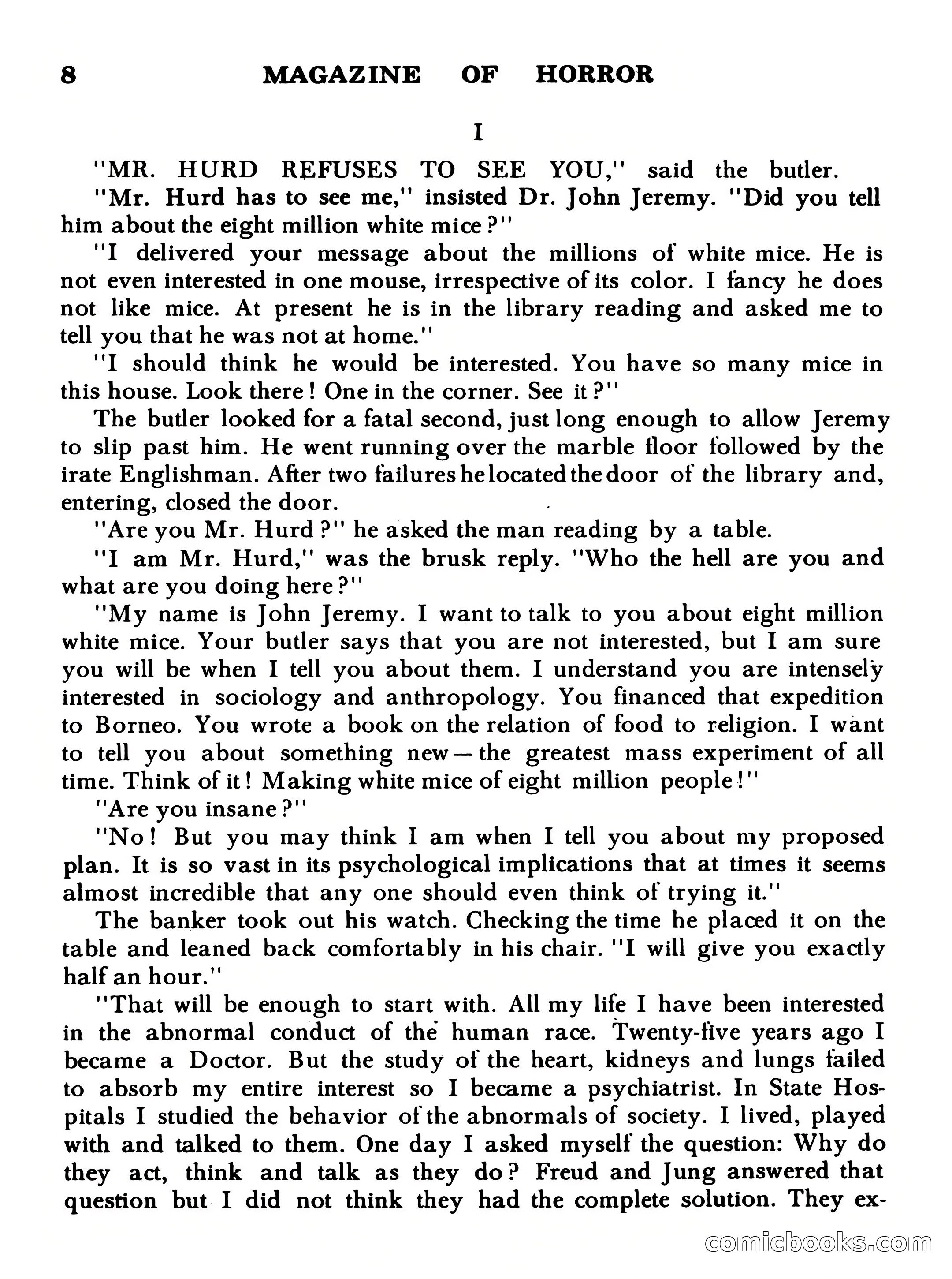 Magazine of Horror #23 — page 8 of 132