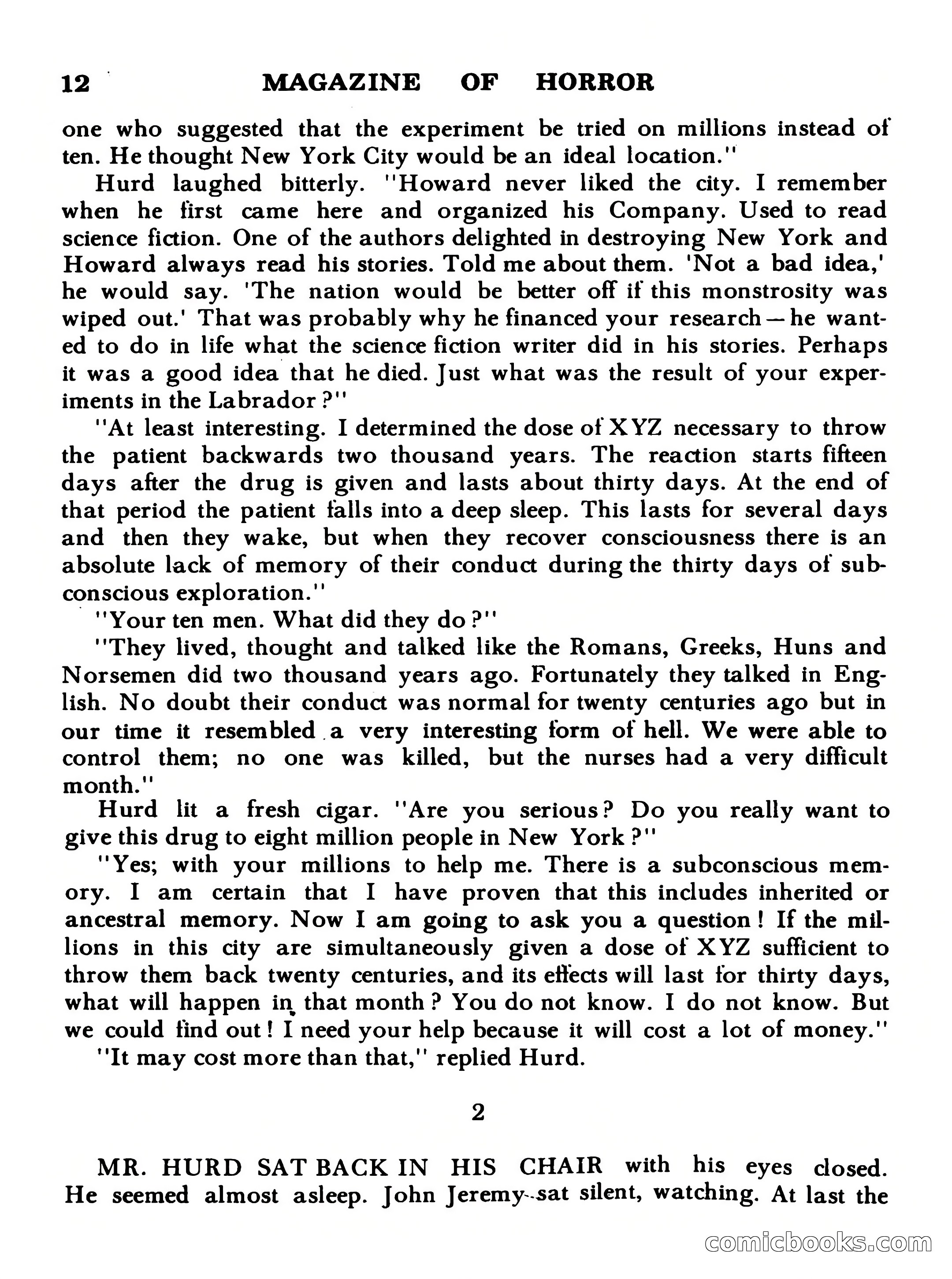 Magazine of Horror #23 — page 12 of 132