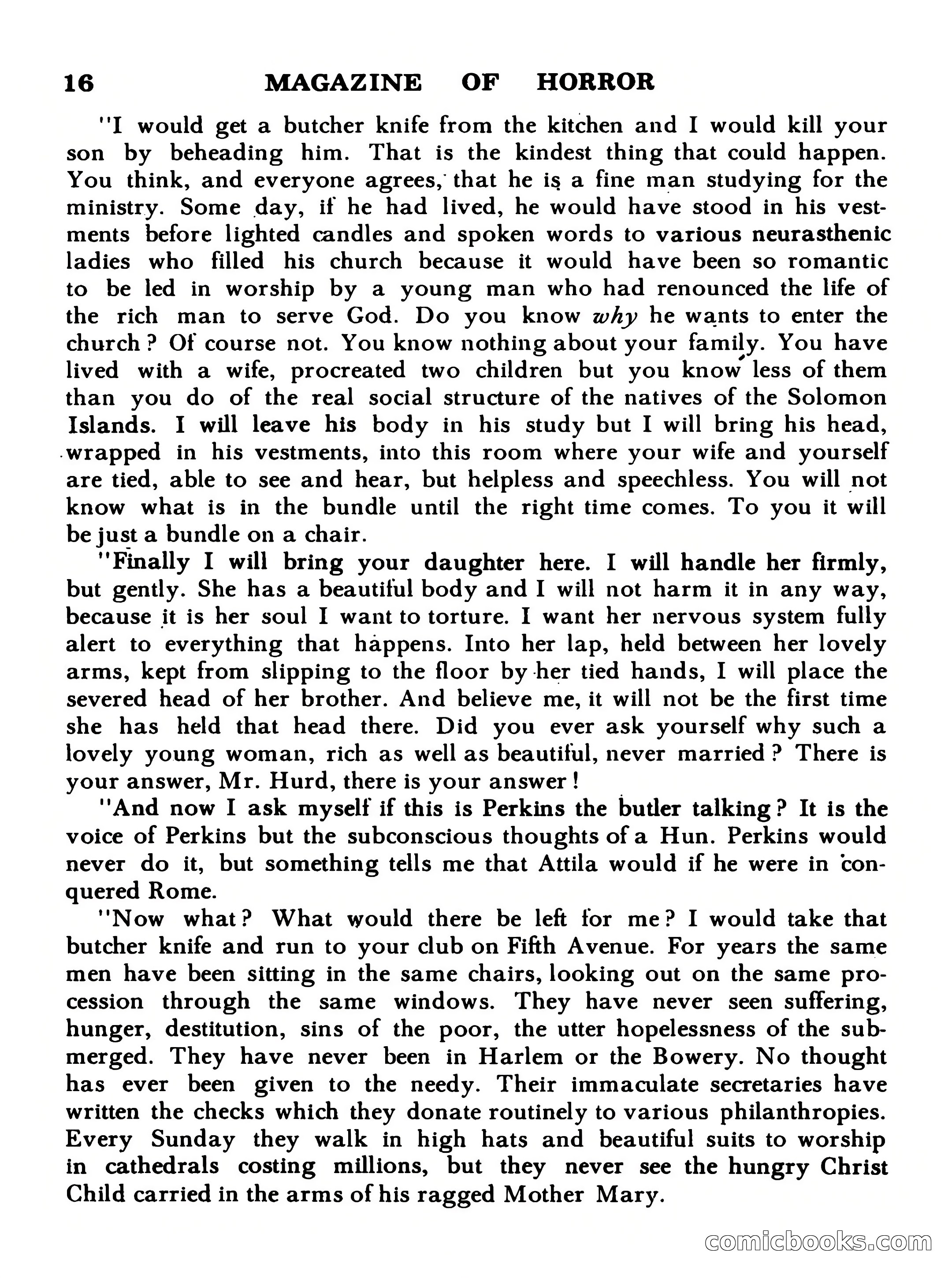 Magazine of Horror #23 — page 16 of 132