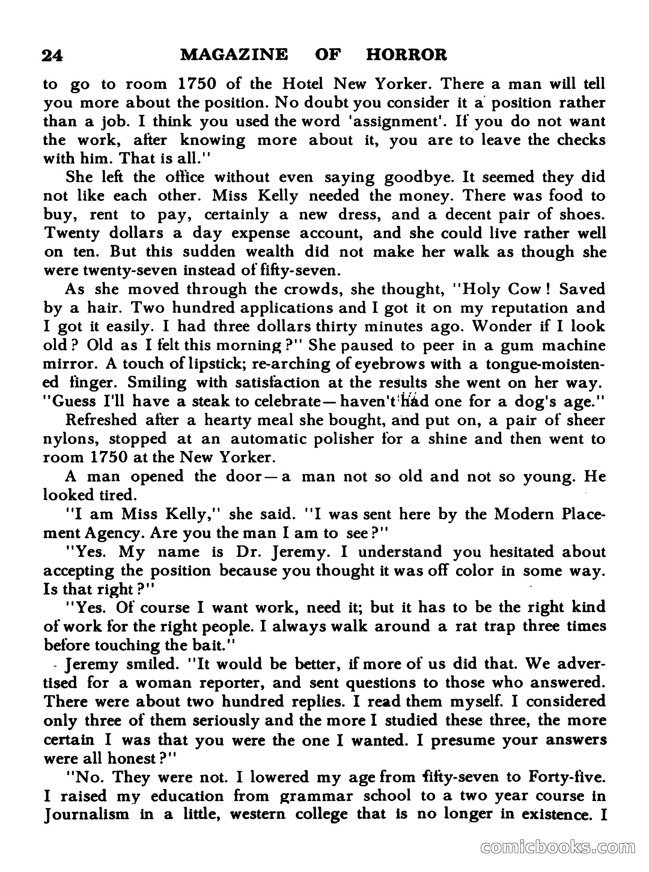 Magazine of Horror #23 — page 24 of 132