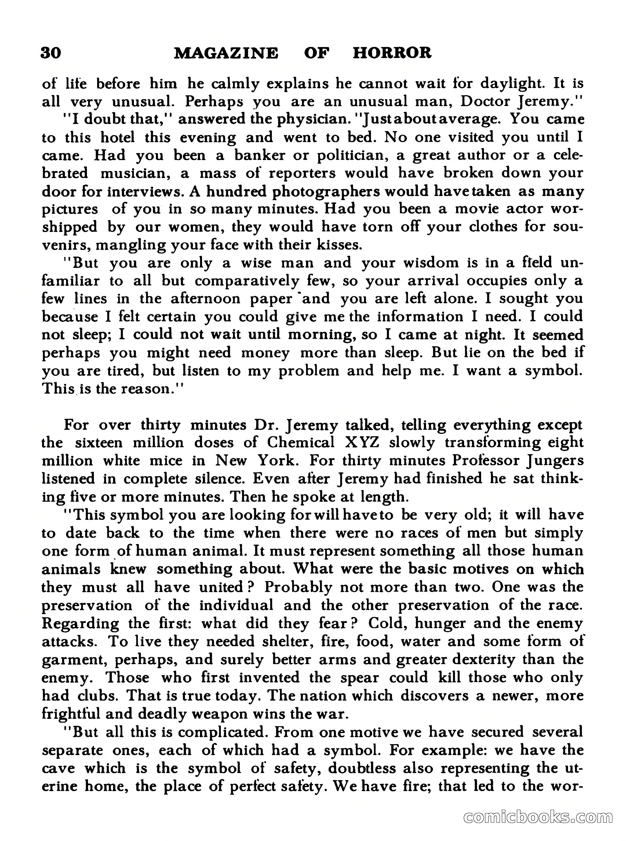 Magazine of Horror #23 — page 30 of 132