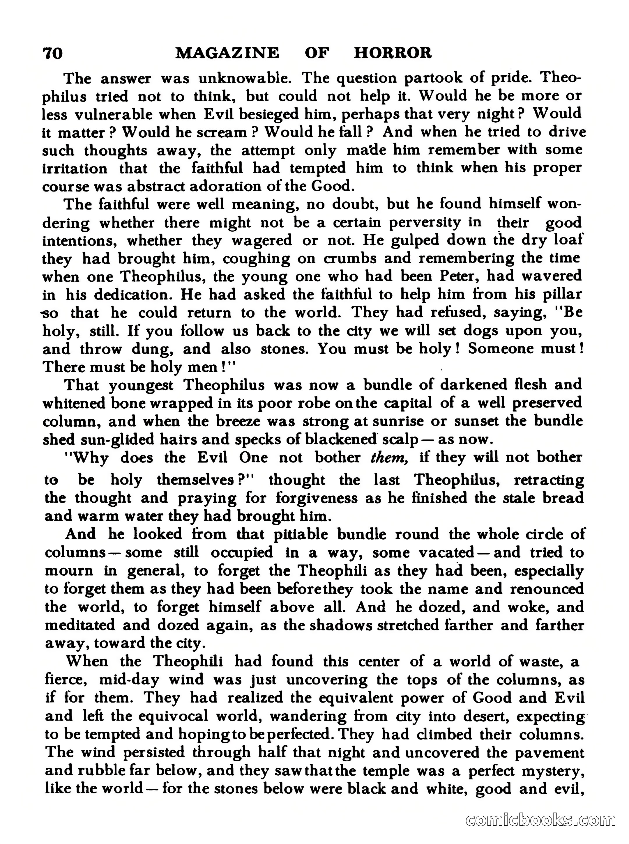 Magazine of Horror #23 — page 70 of 132
