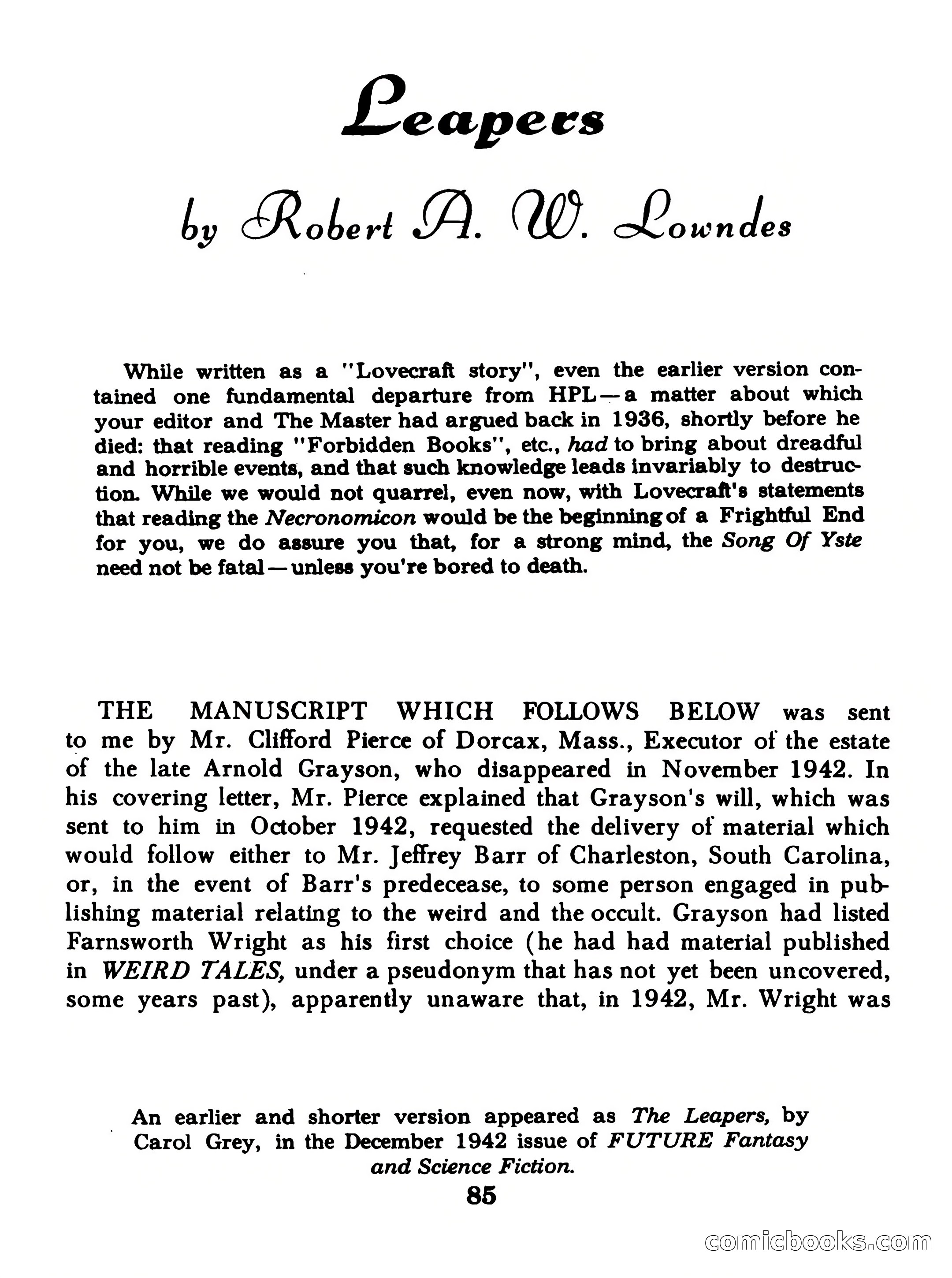 Magazine of Horror #23 — page 85 of 132