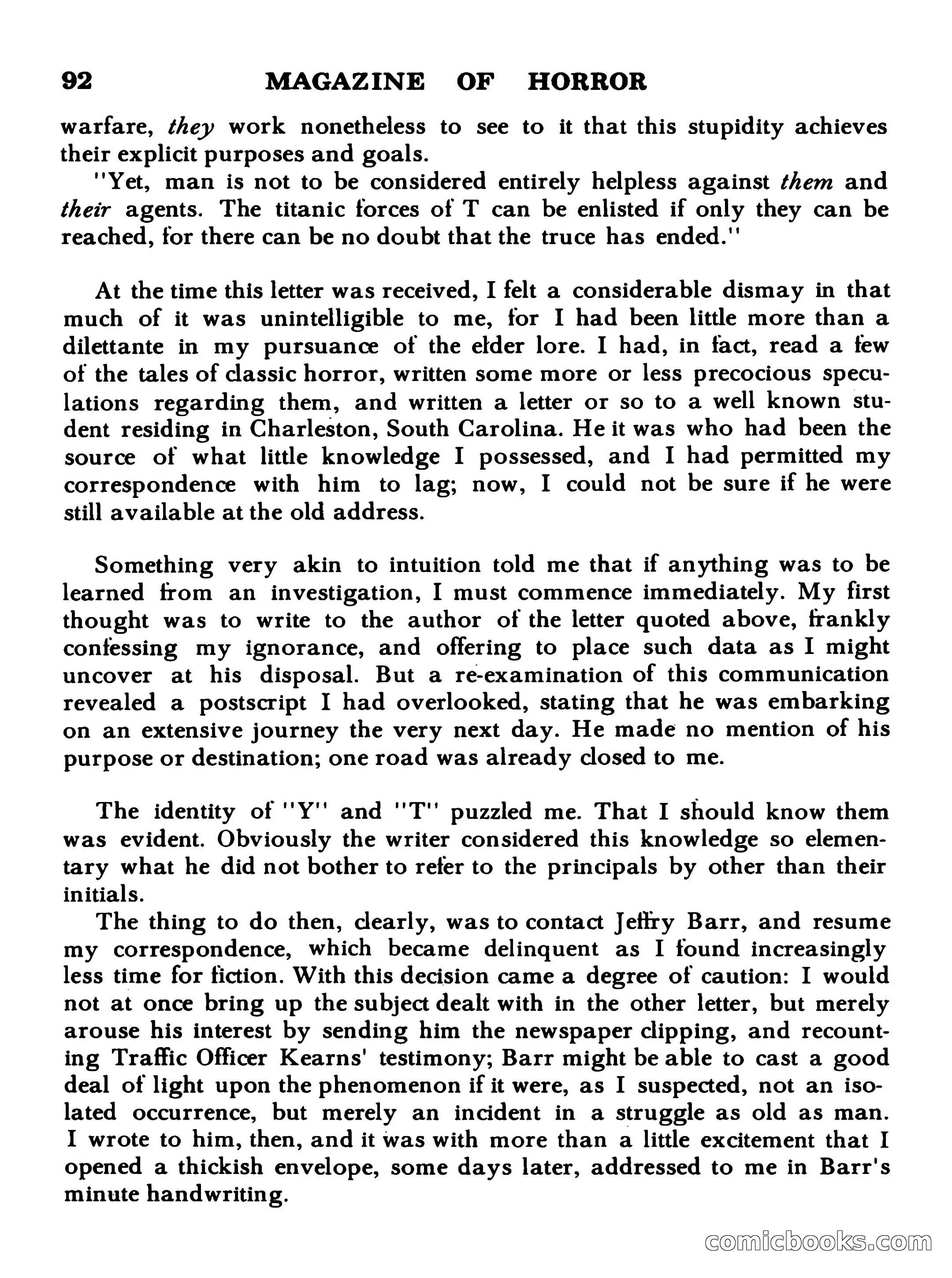 Magazine of Horror #23 — page 92 of 132