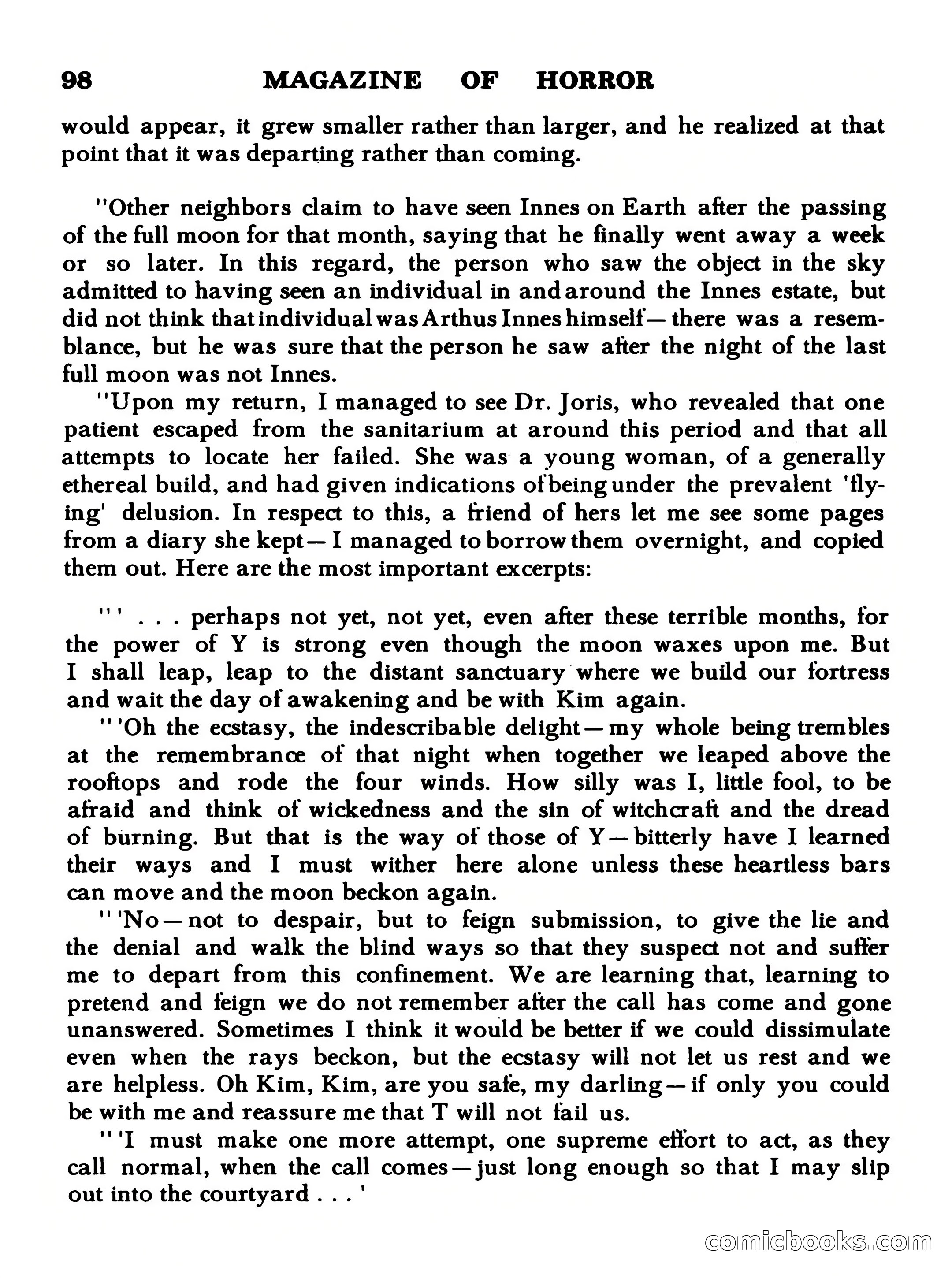 Magazine of Horror #23 — page 98 of 132