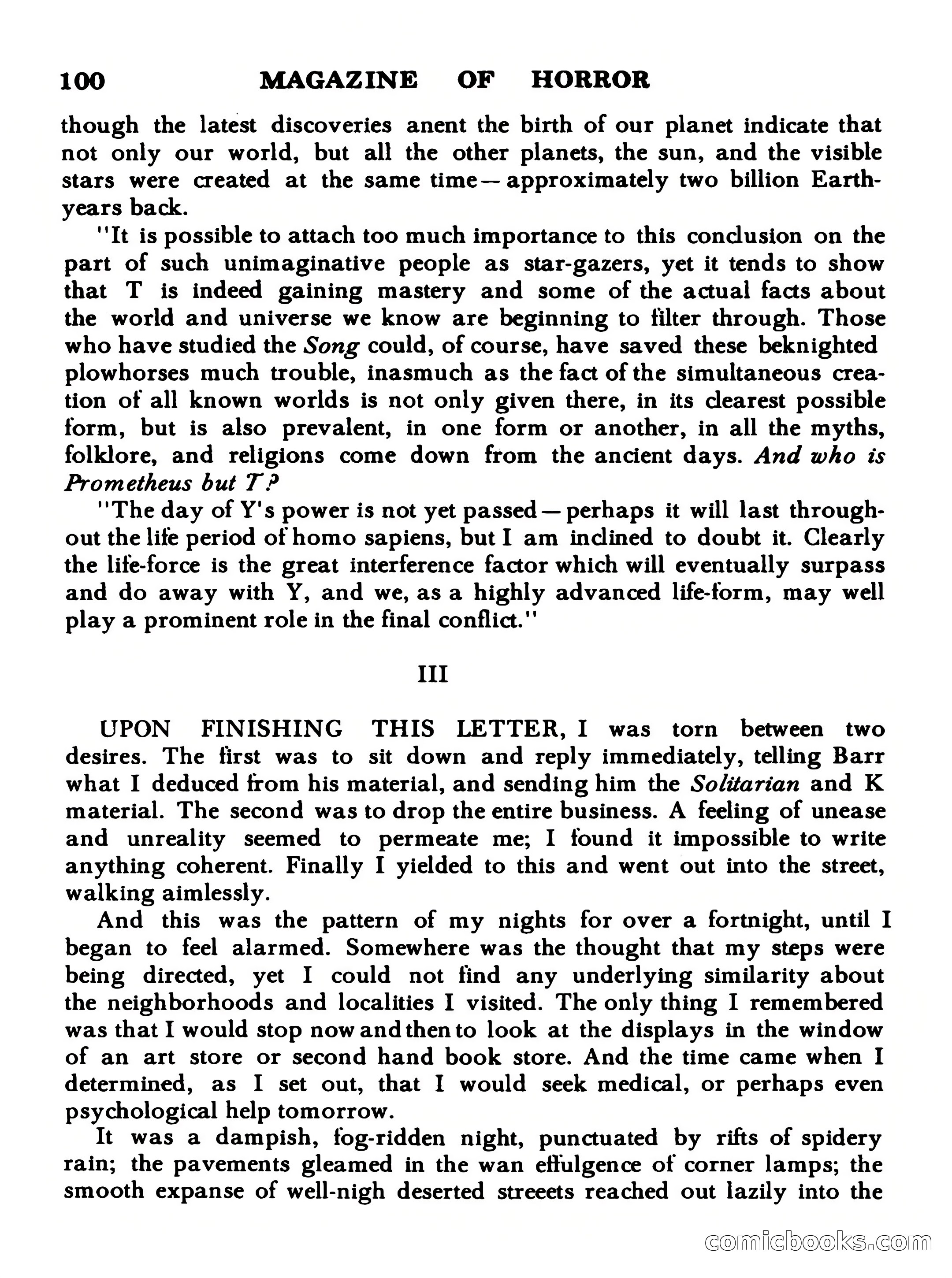 Magazine of Horror #23 — page 100 of 132