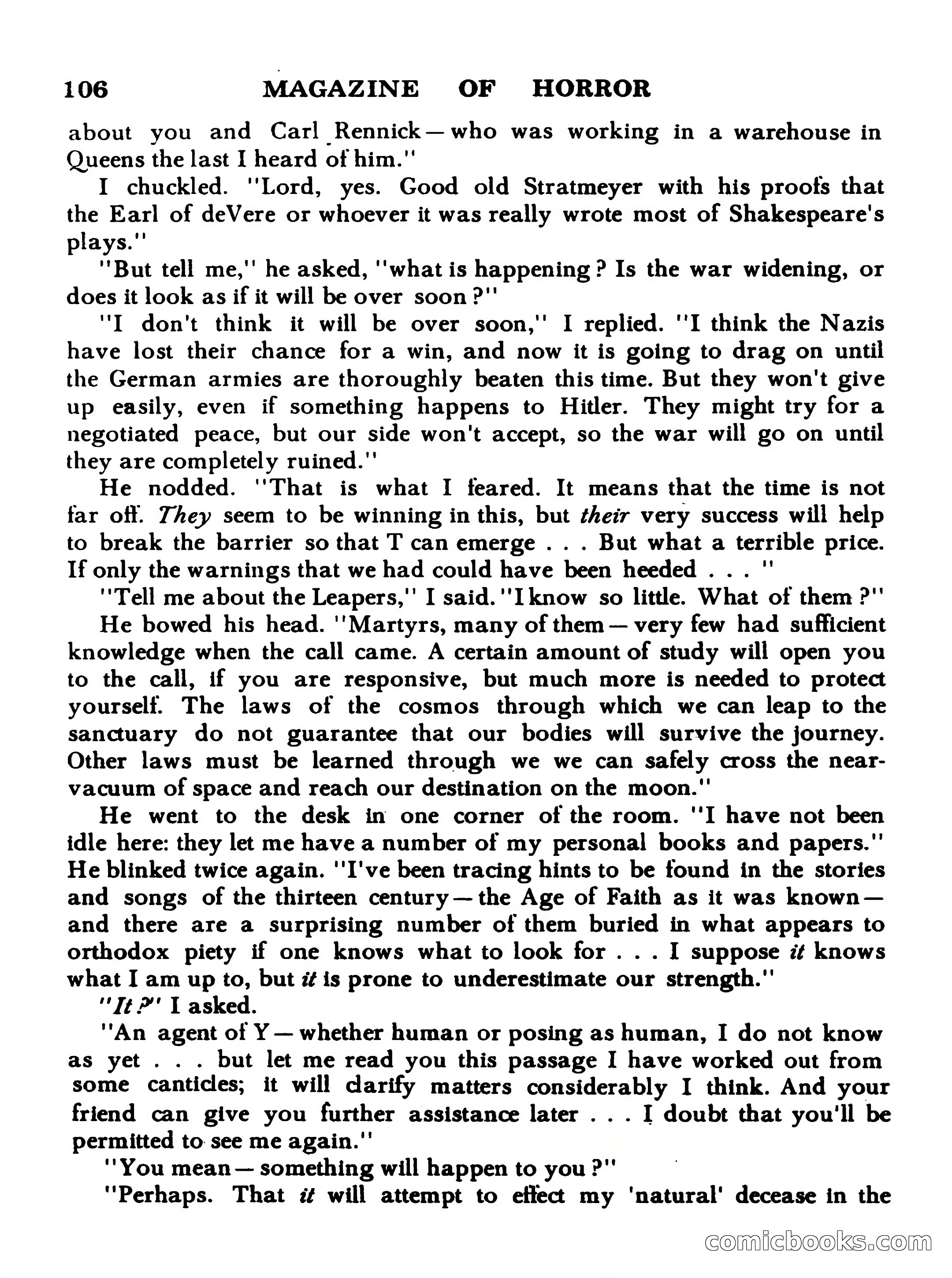 Magazine of Horror #23 — page 106 of 132