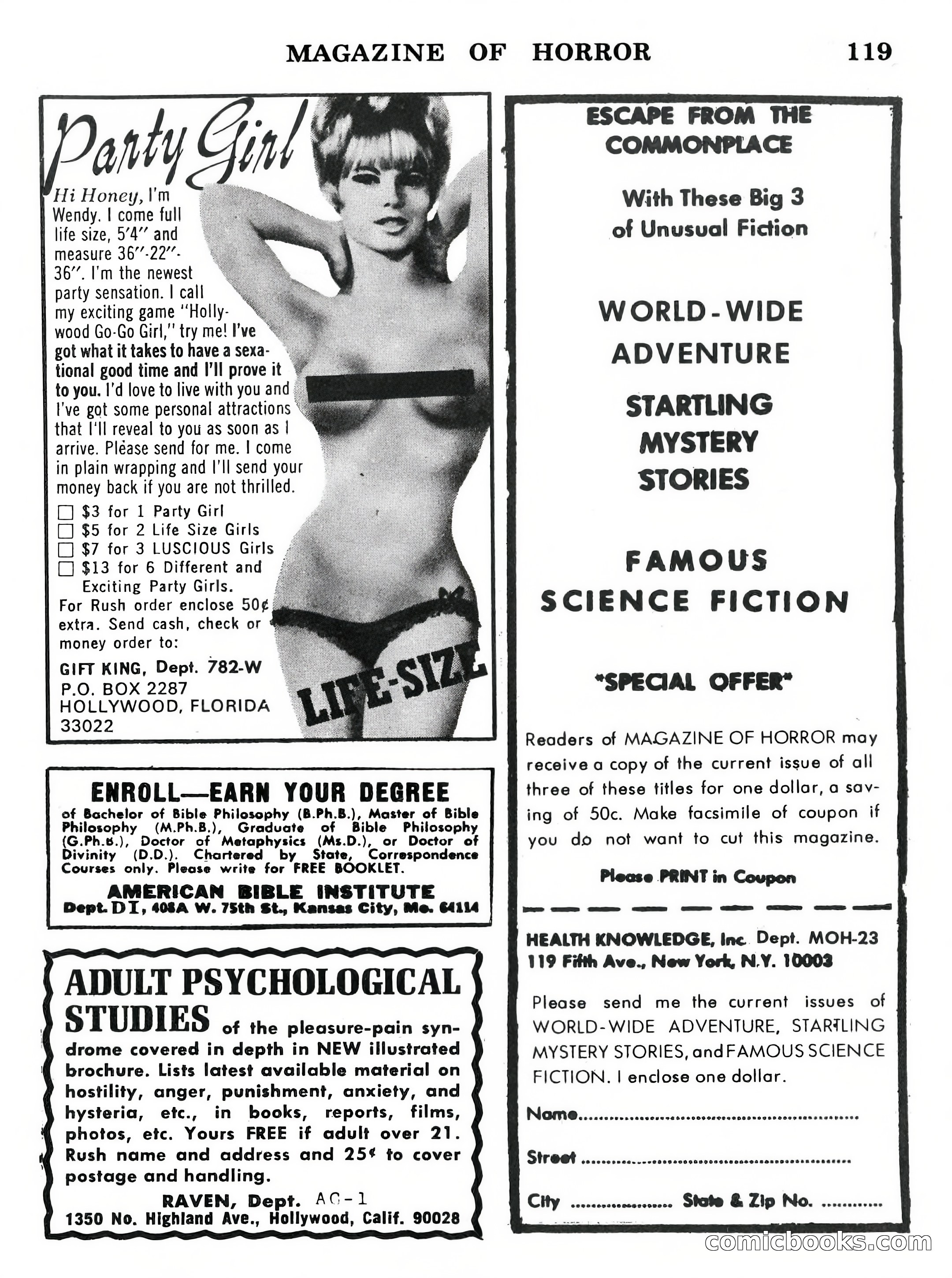 Magazine of Horror #23 — page 119 of 132