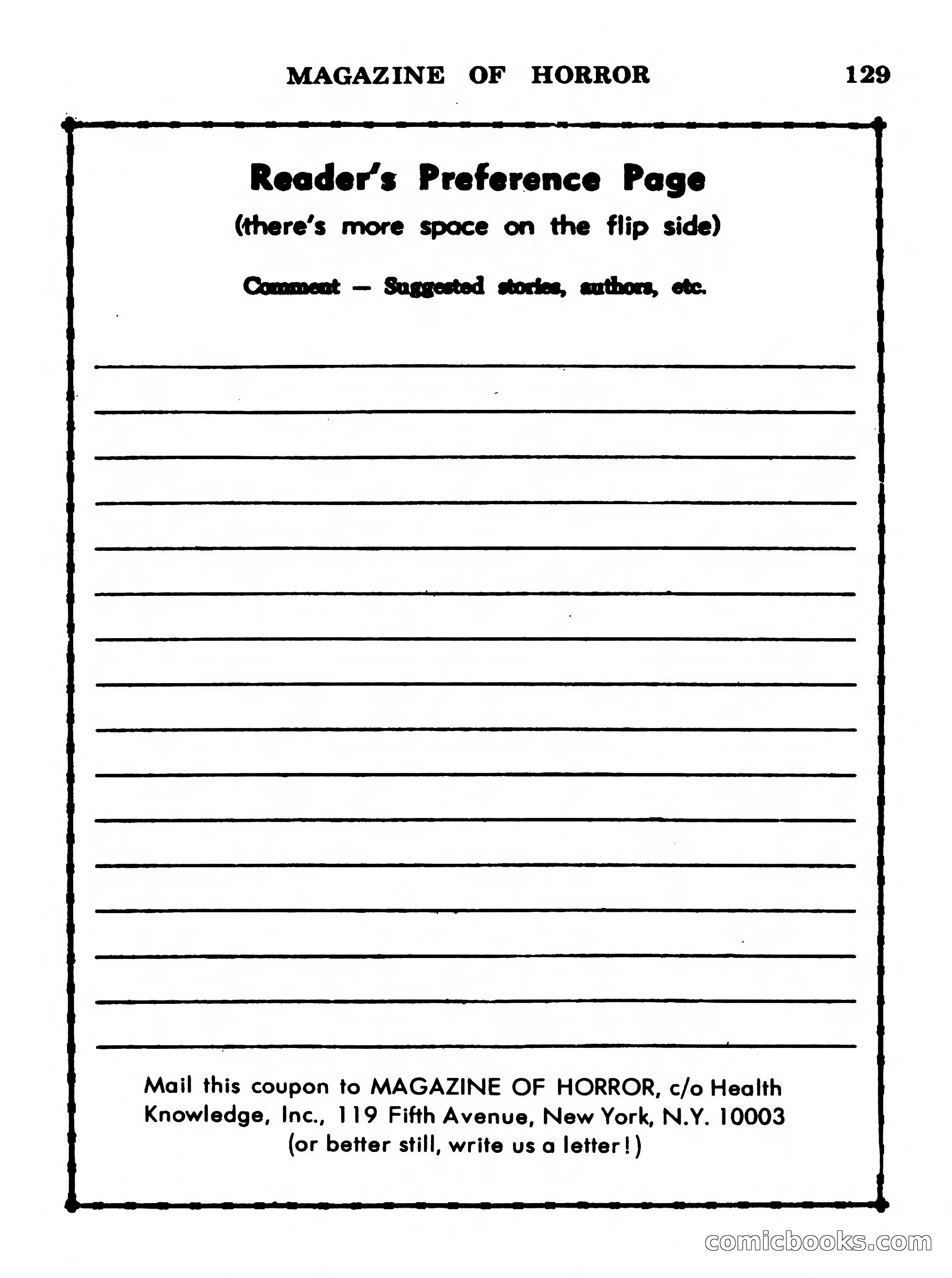 Magazine of Horror #23 — page 129 of 132