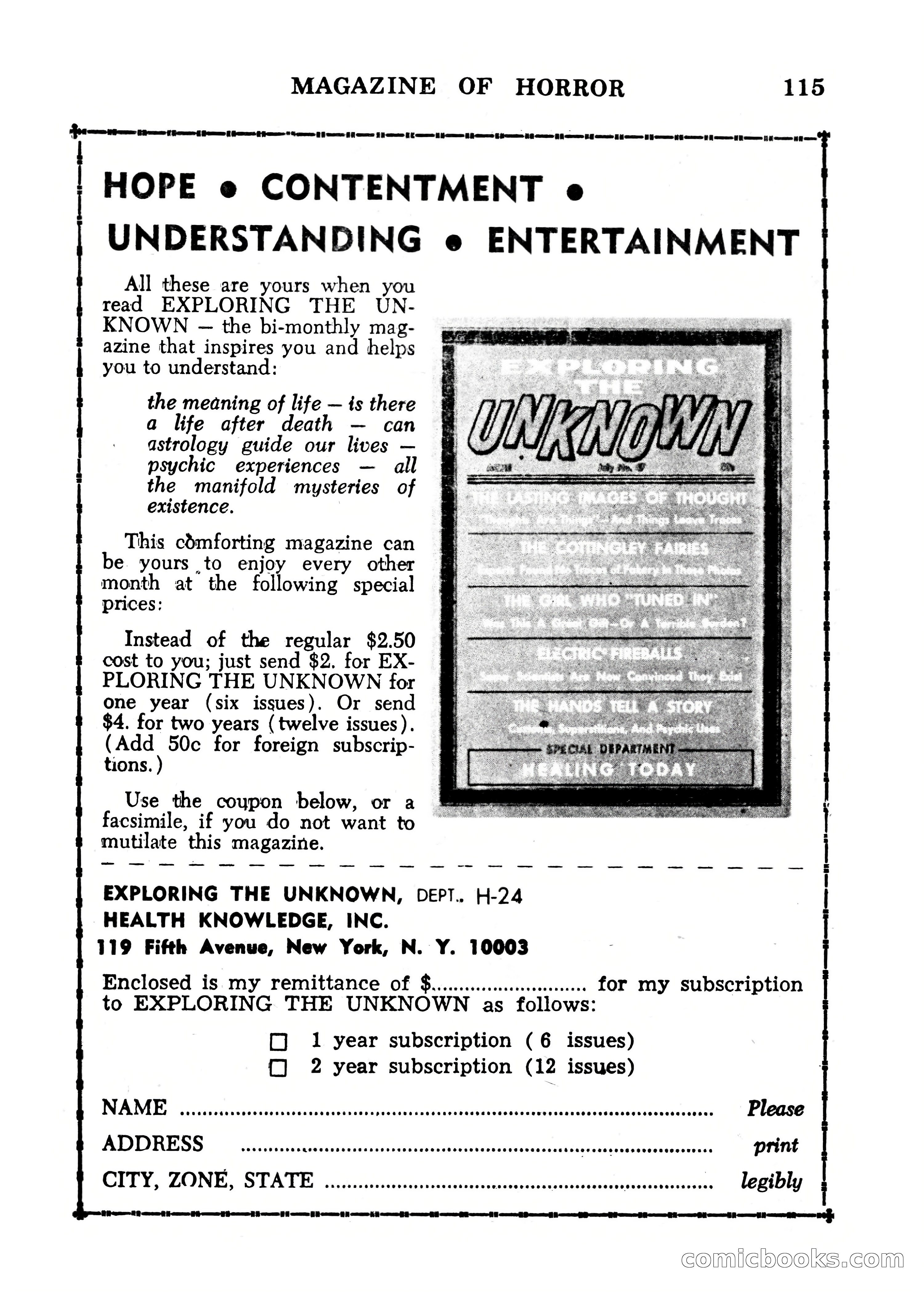 Magazine of Horror No. 24 — page 115 of 132