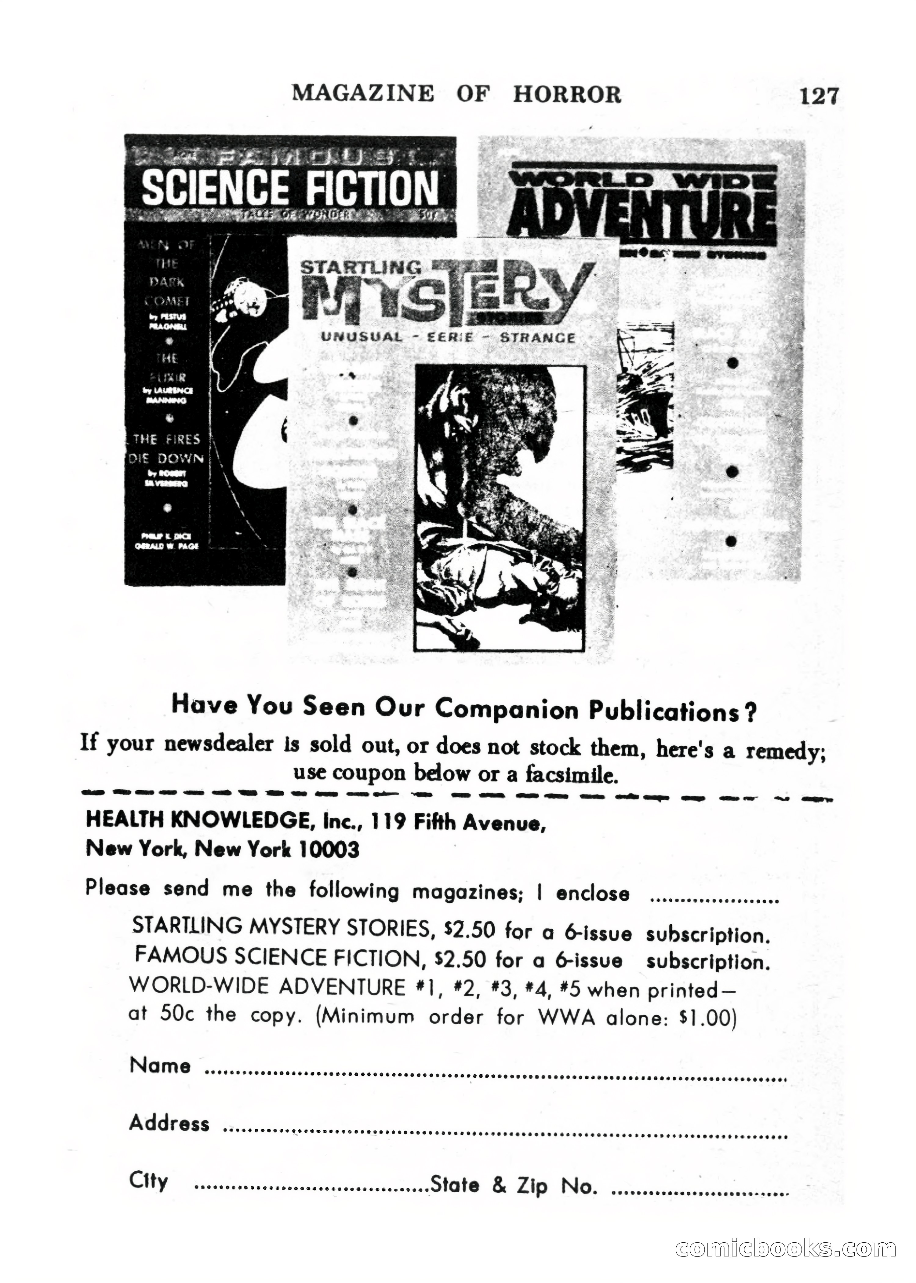Magazine of Horror No. 24 — page 127 of 132