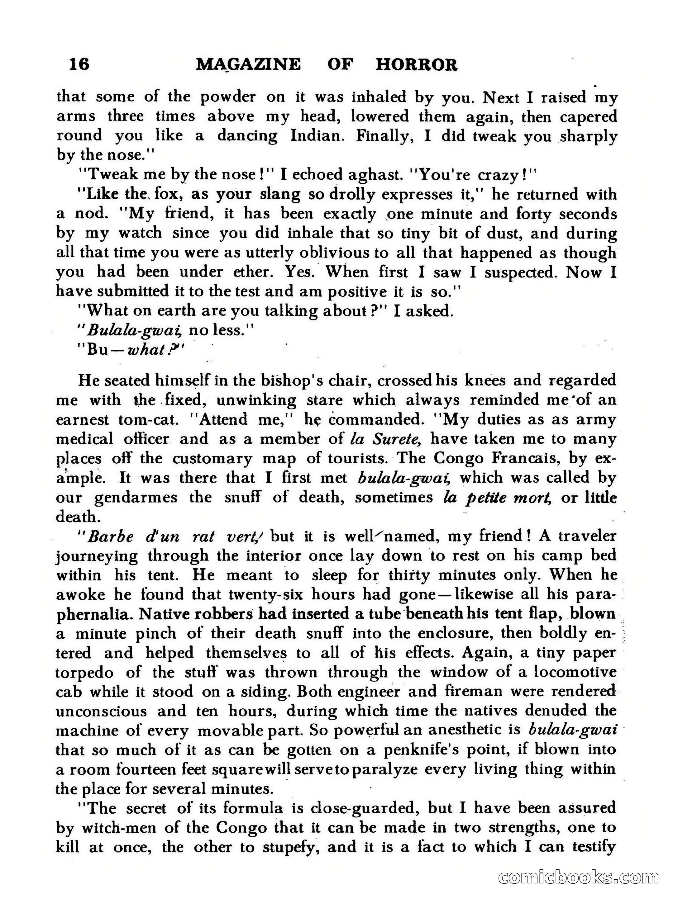 Magazine of Horror #26 — page 16 of 132