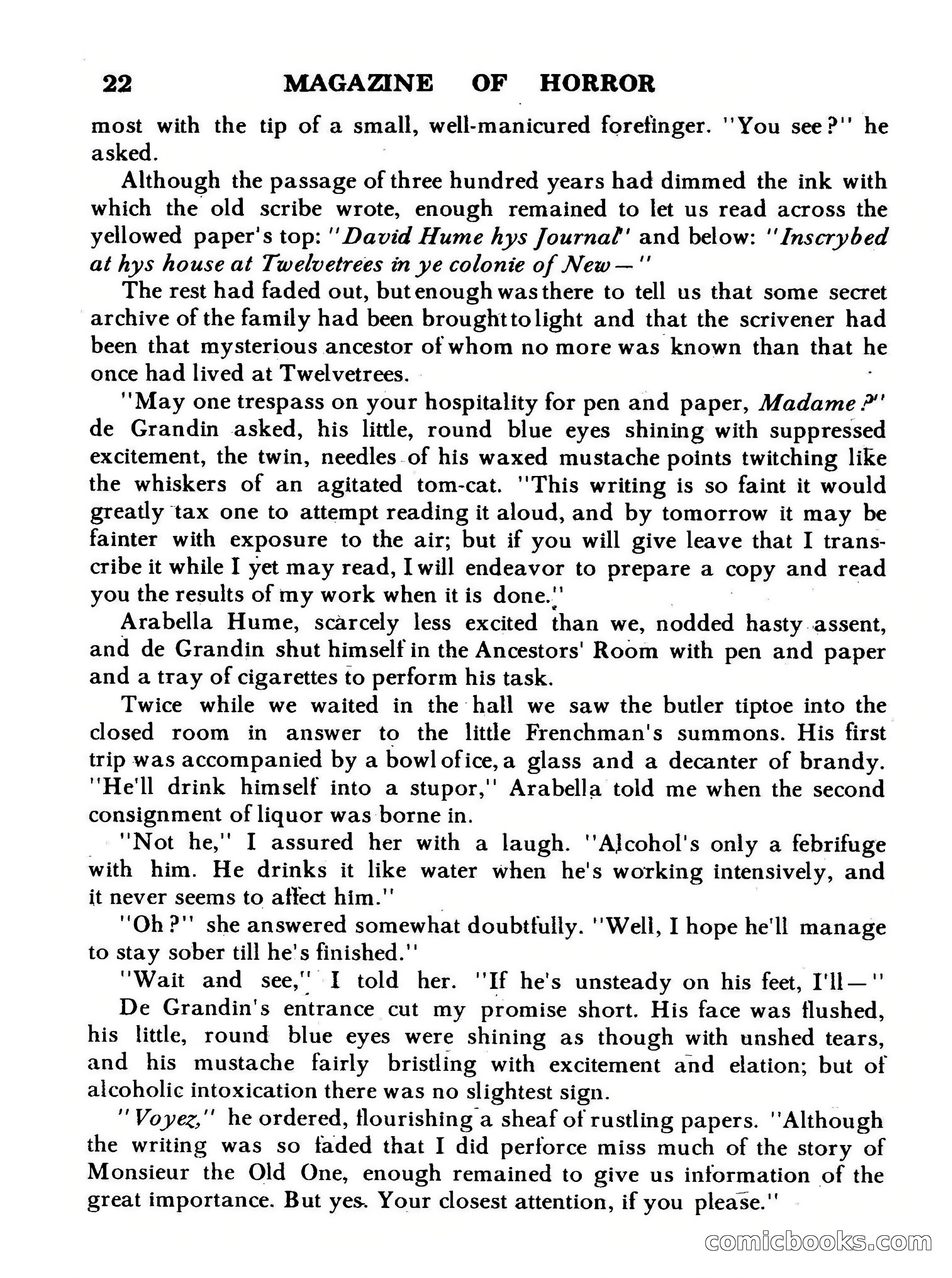 Magazine of Horror #26 — page 22 of 132