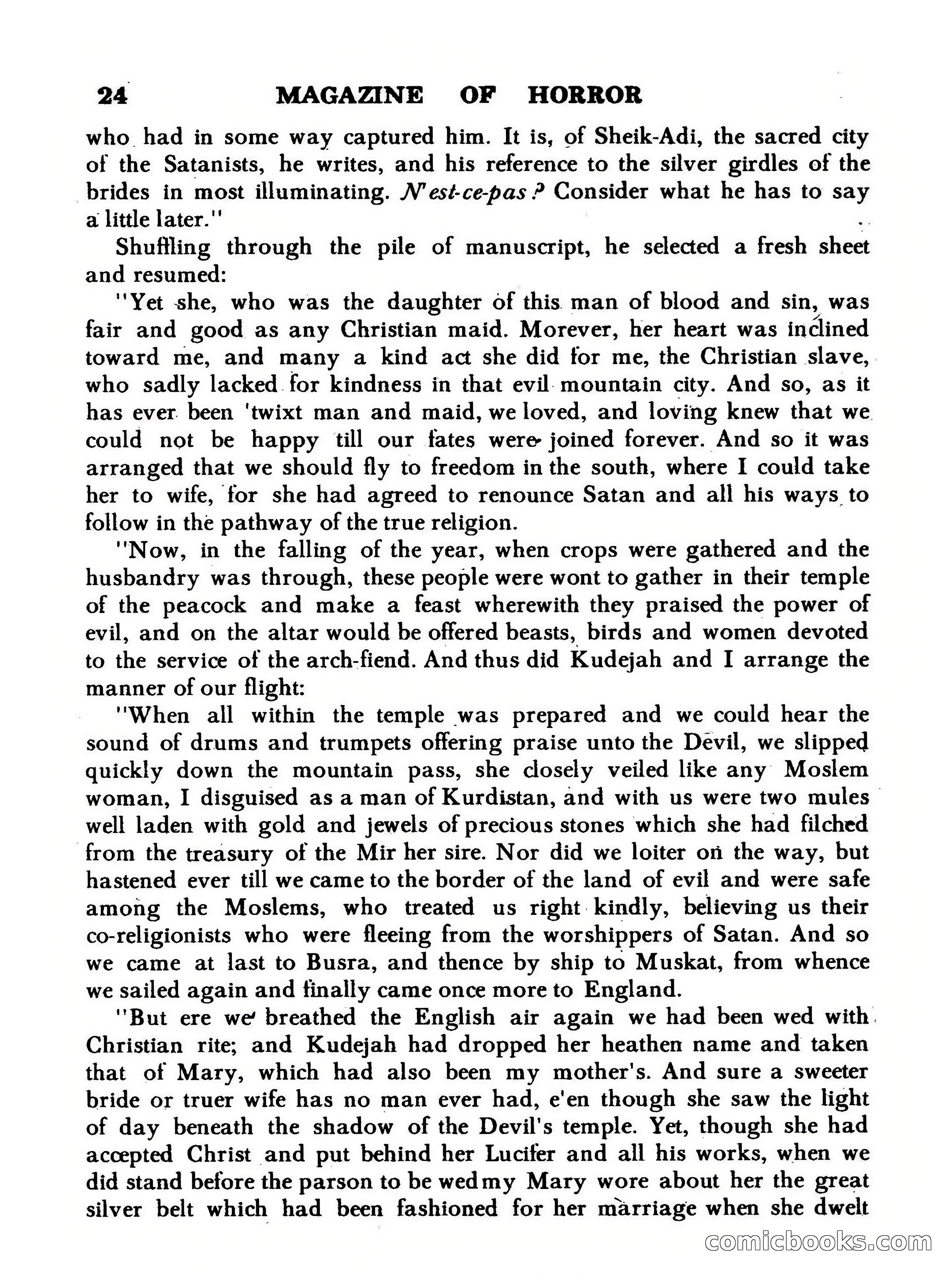 Magazine of Horror #26 — page 24 of 132