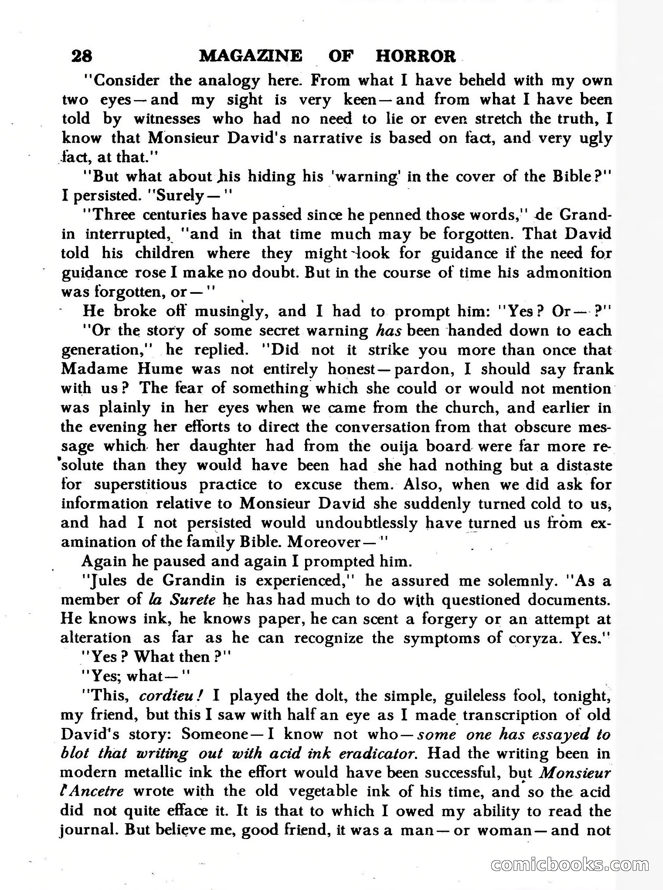 Magazine of Horror #26 — page 28 of 132