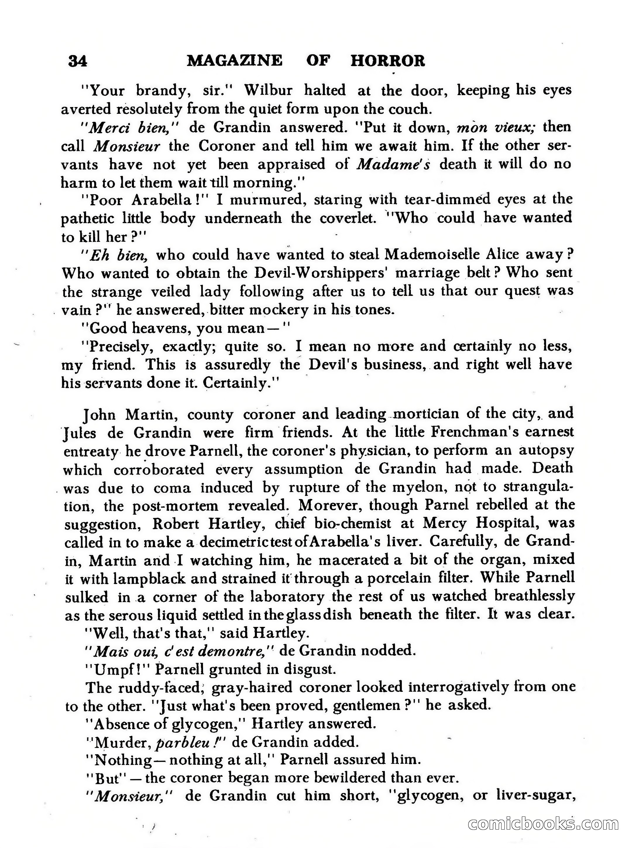 Magazine of Horror #26 — page 34 of 132