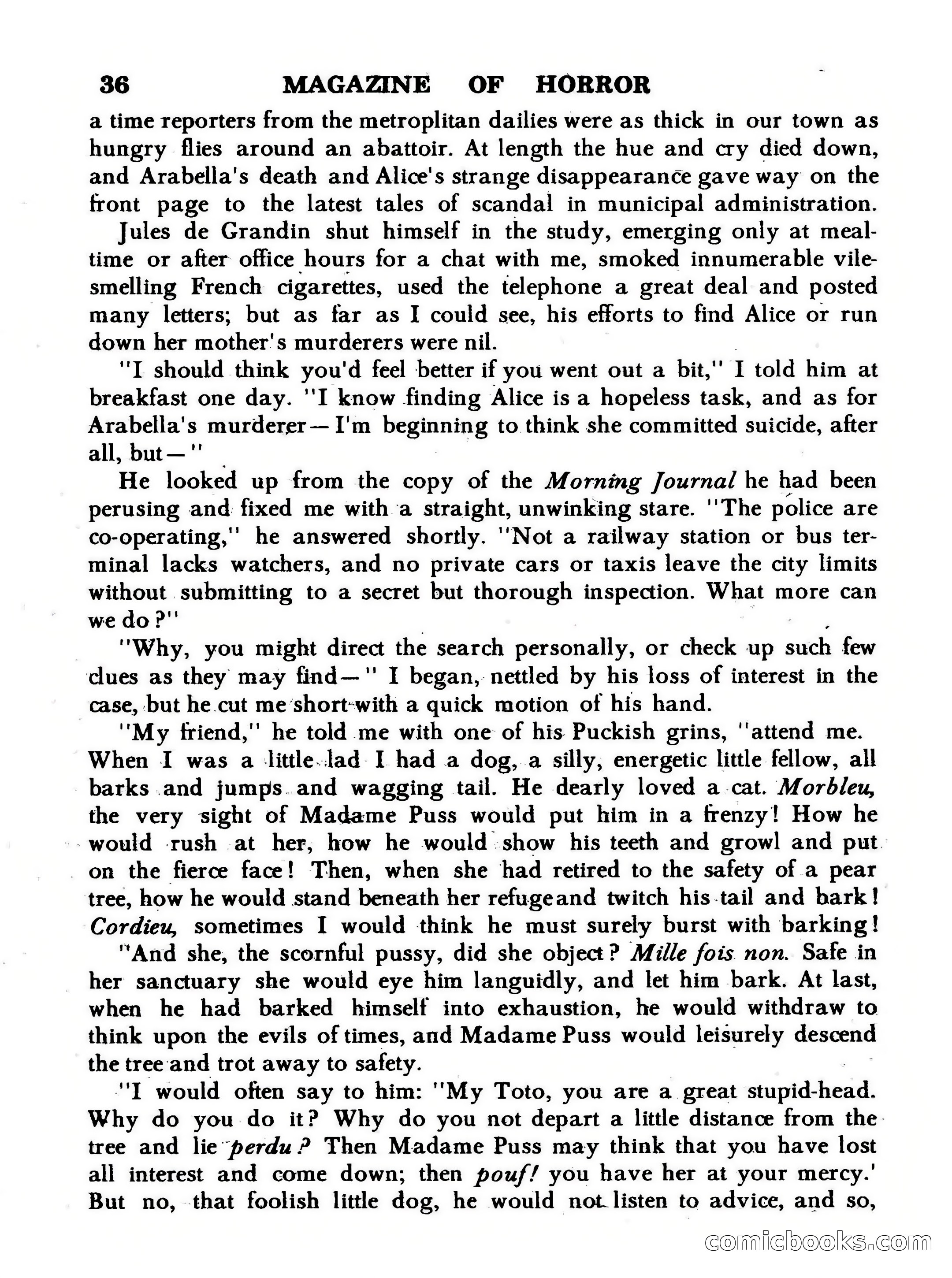 Magazine of Horror #26 — page 36 of 132