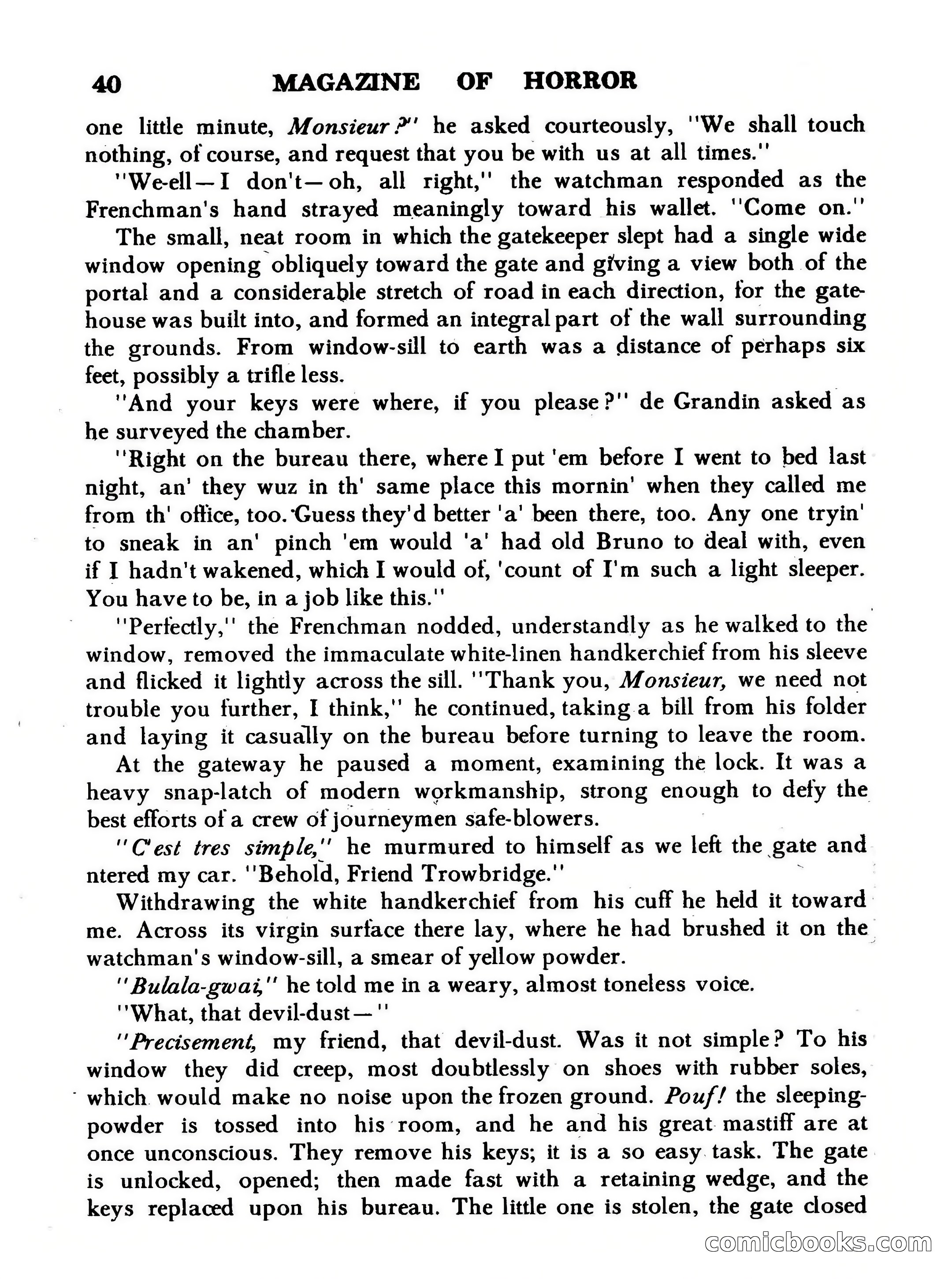 Magazine of Horror #26 — page 40 of 132