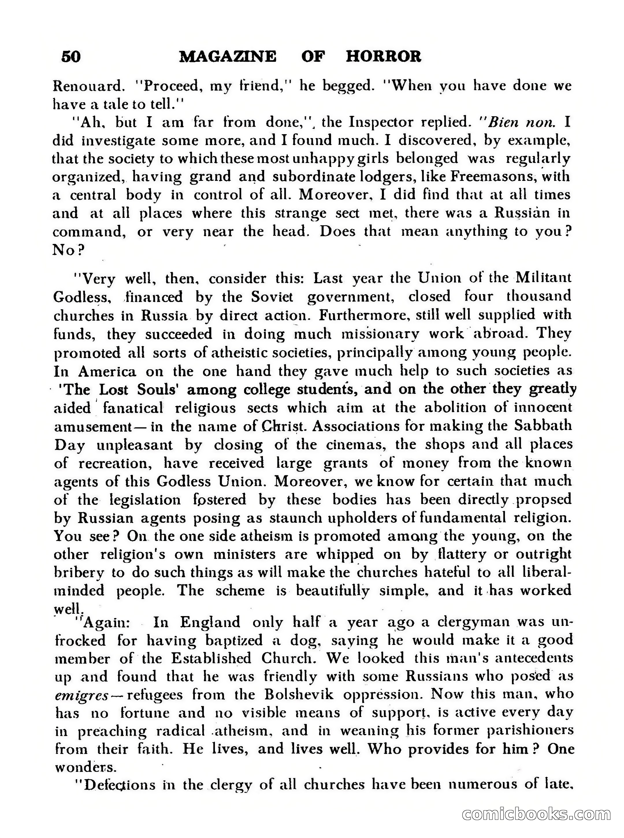 Magazine of Horror #26 — page 50 of 132