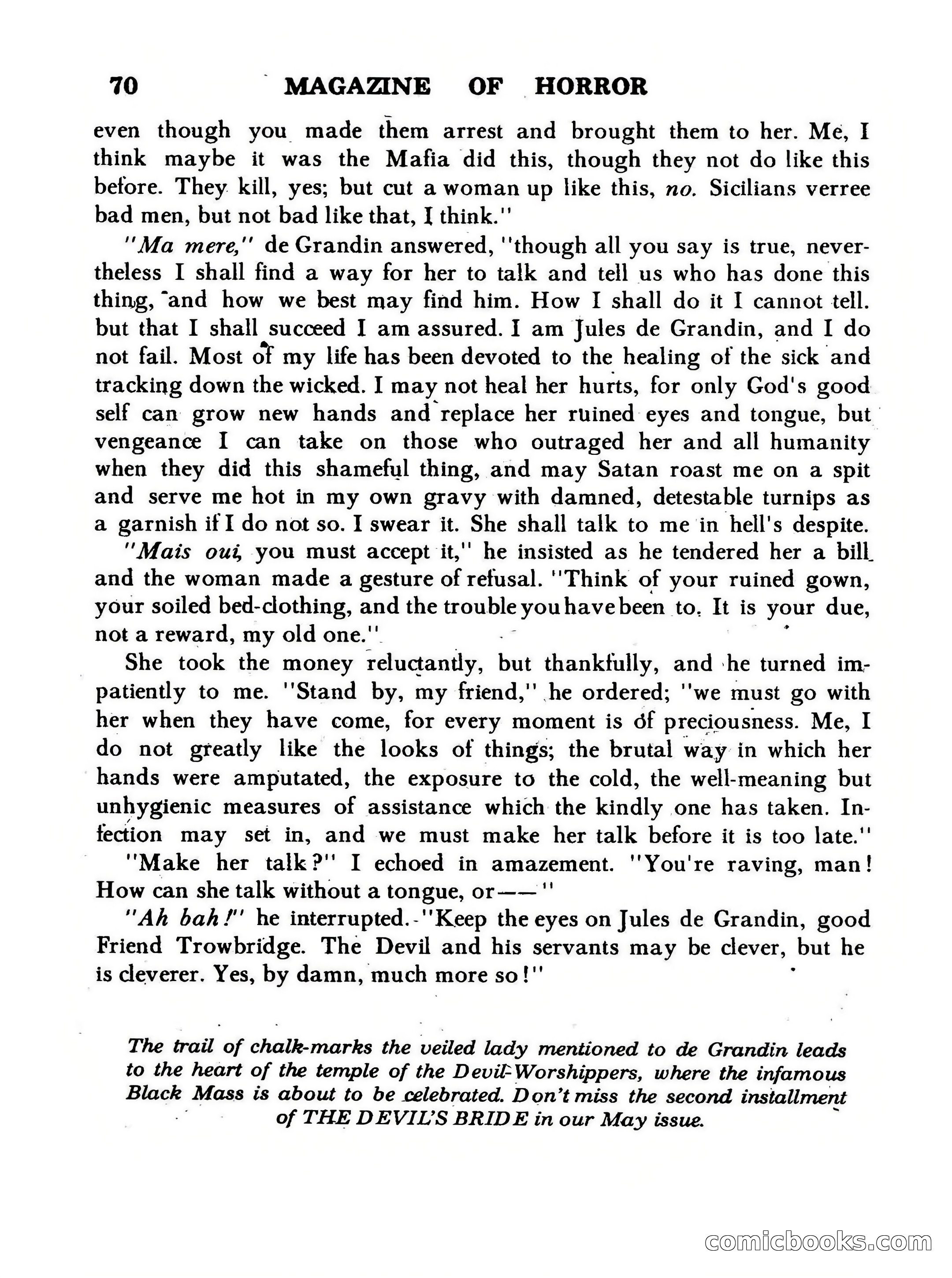 Magazine of Horror #26 — page 70 of 132