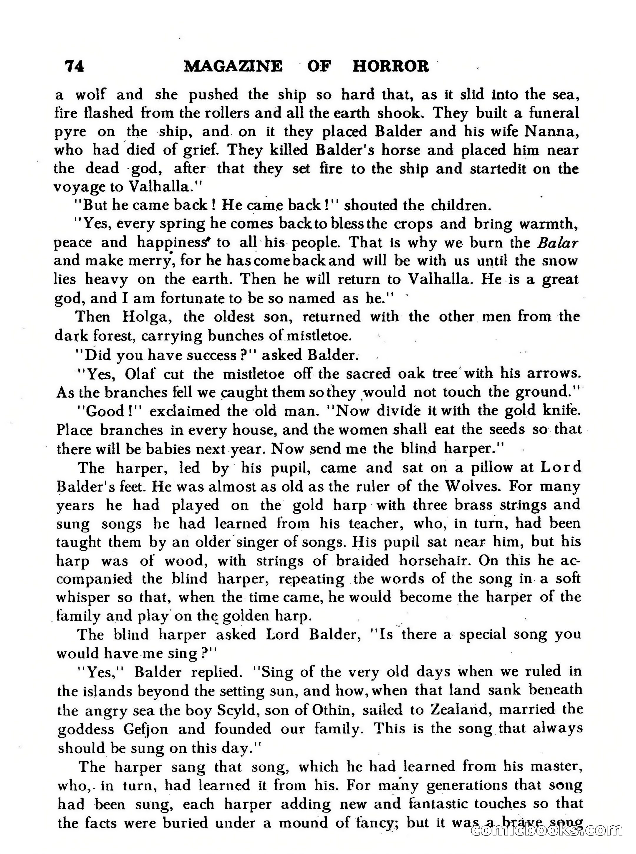 Magazine of Horror #26 — page 74 of 132