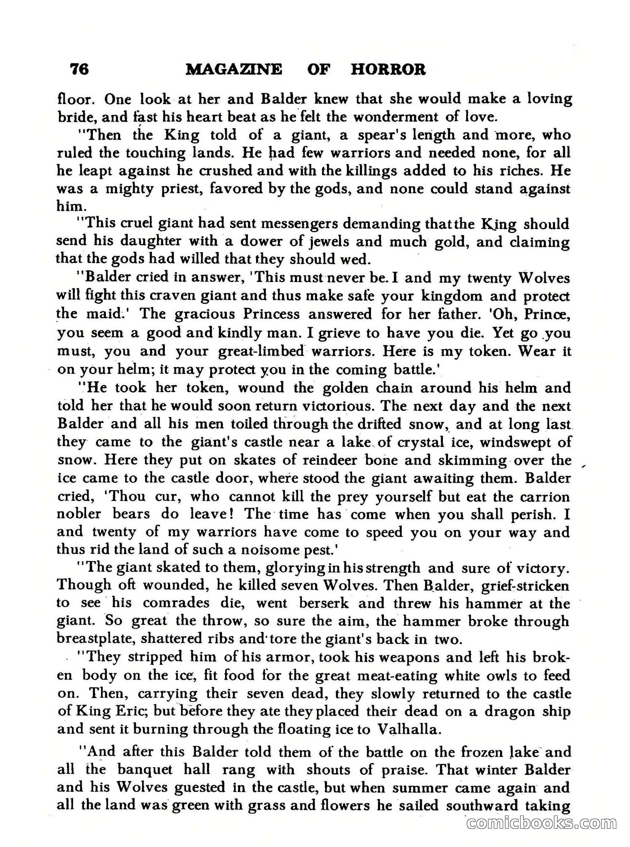 Magazine of Horror #26 — page 76 of 132