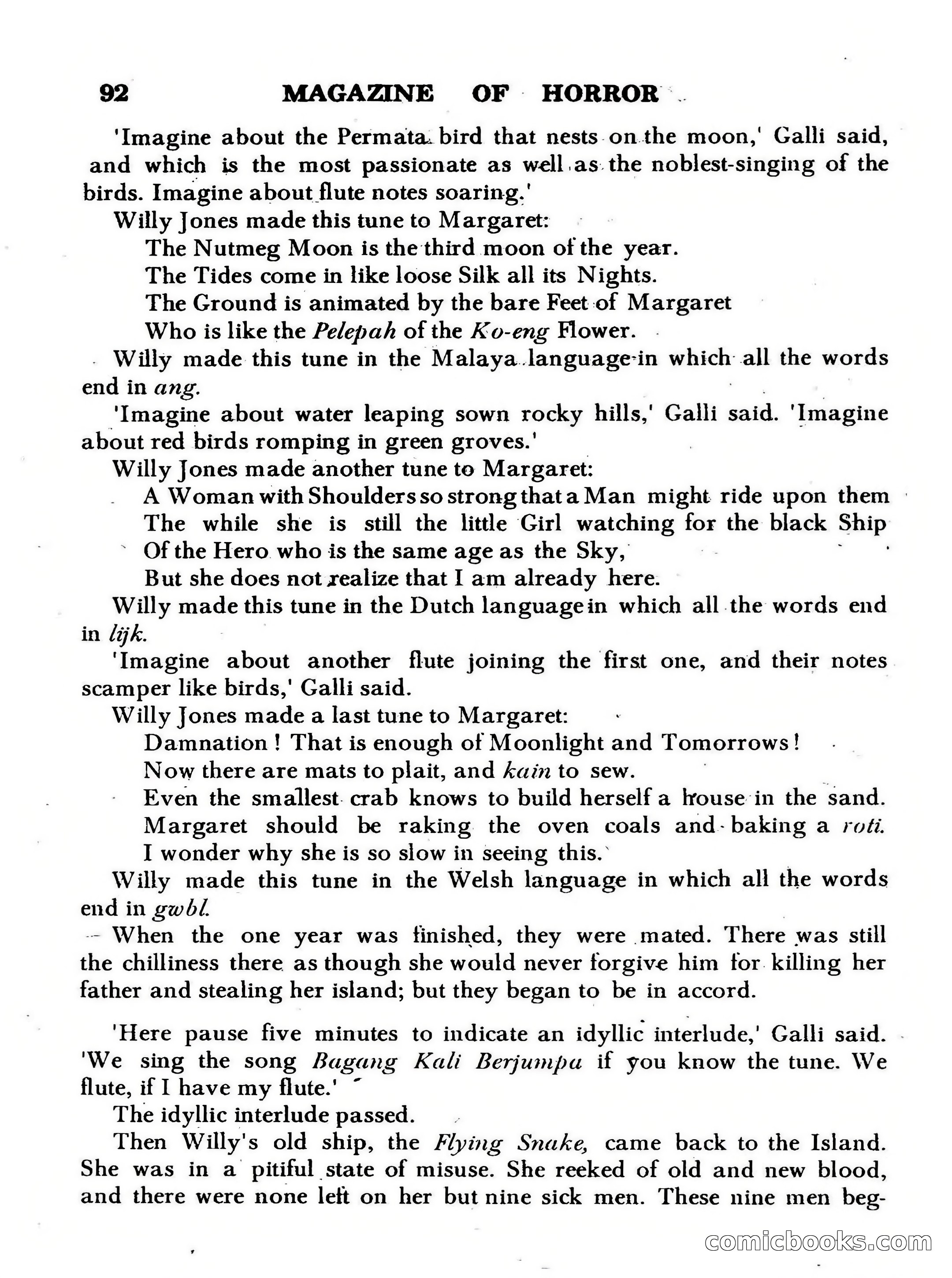 Magazine of Horror #26 — page 92 of 132