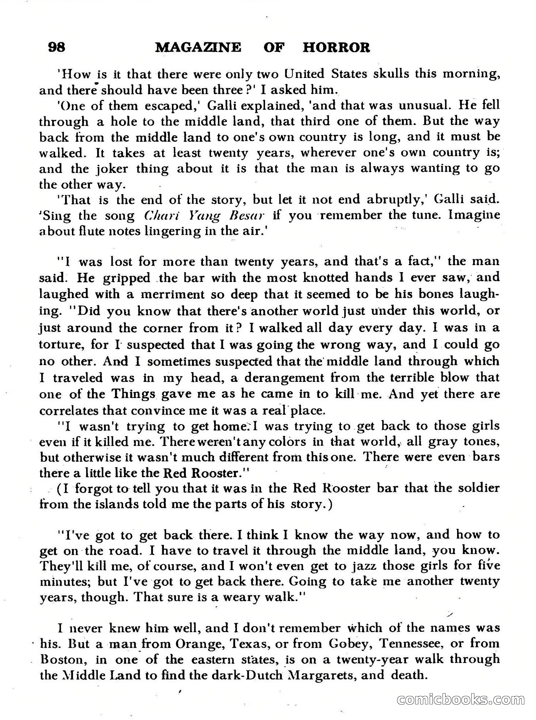 Magazine of Horror #26 — page 98 of 132
