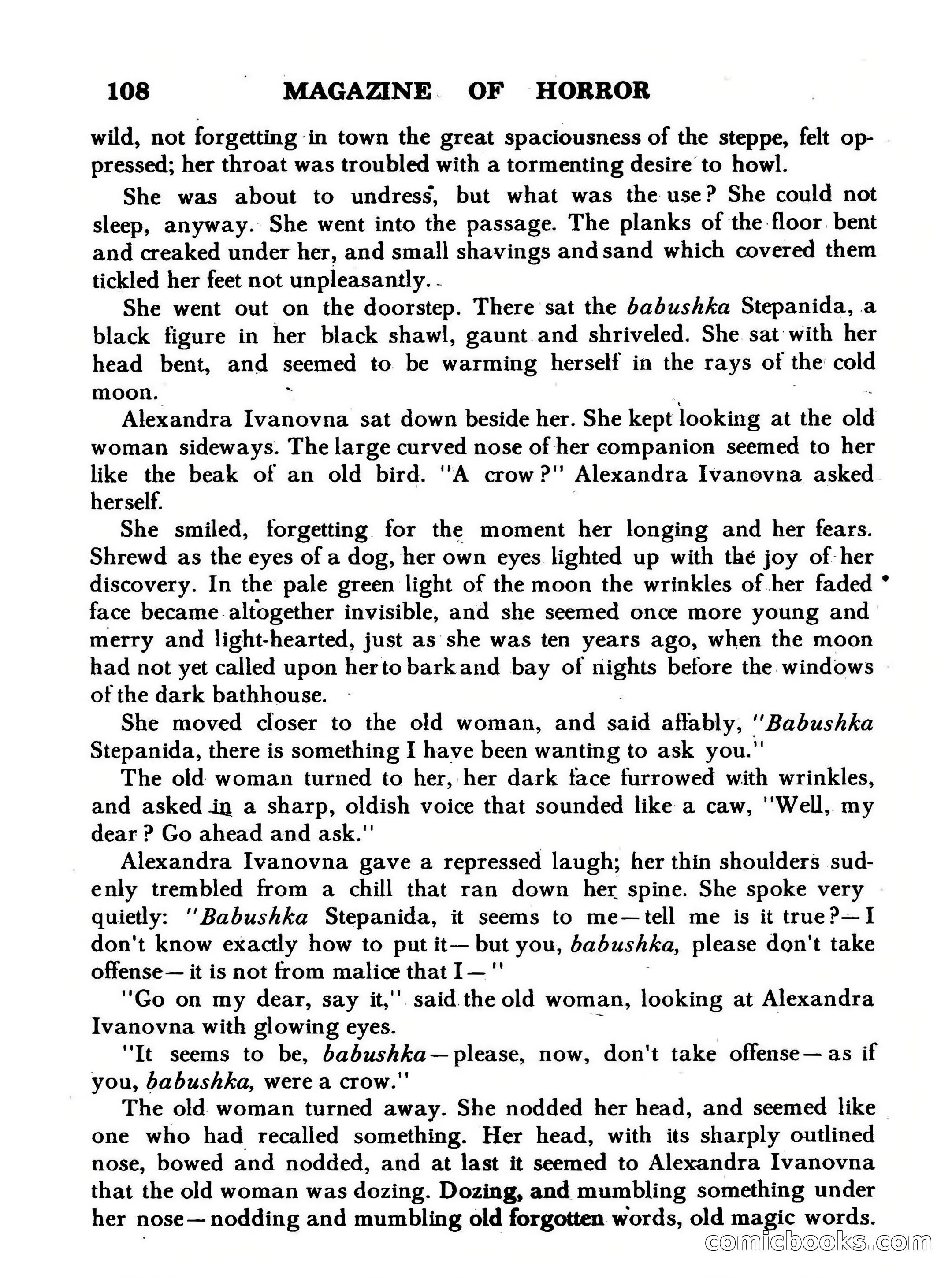 Magazine of Horror #26 — page 108 of 132
