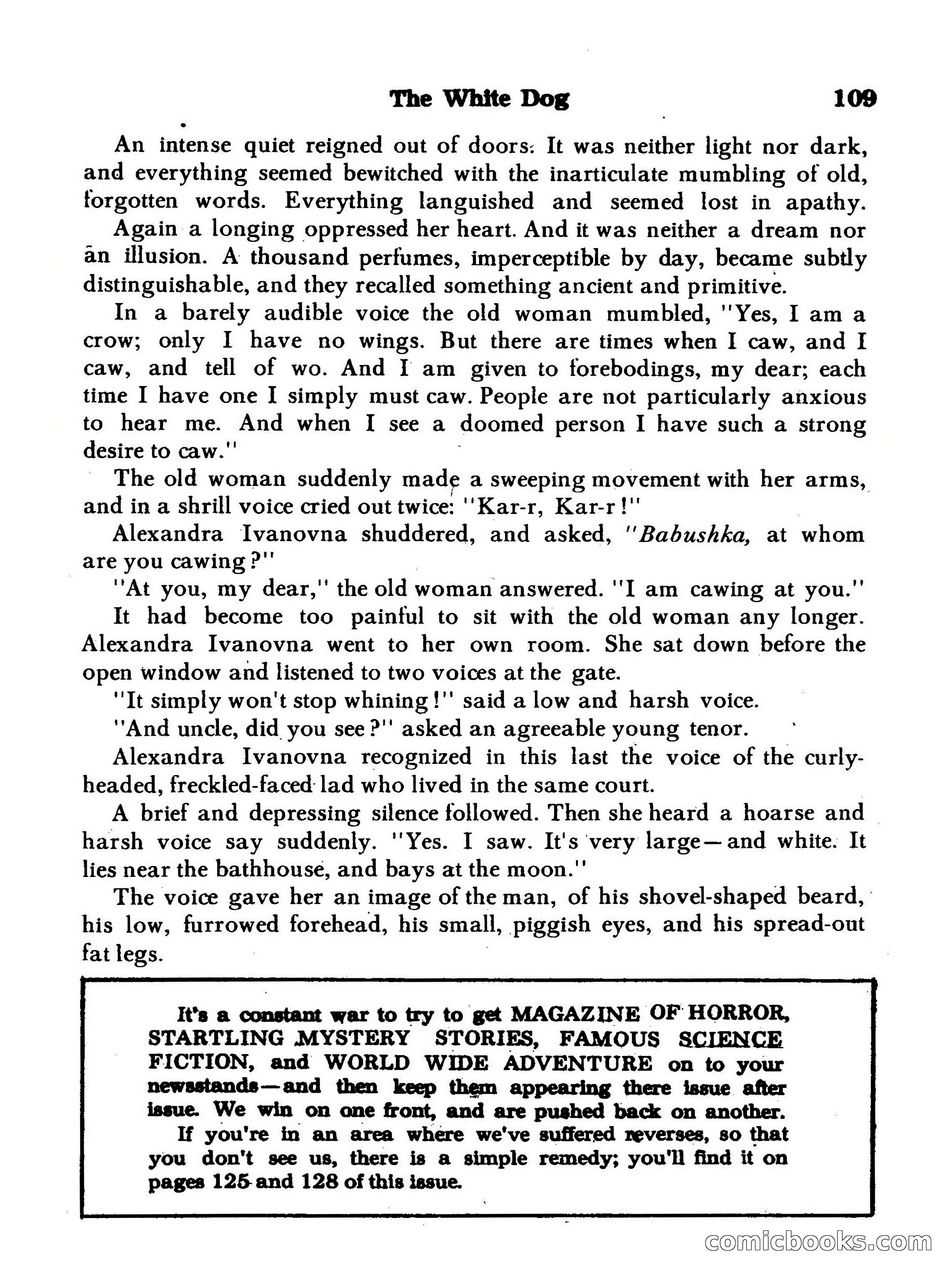Magazine of Horror #26 — page 109 of 132