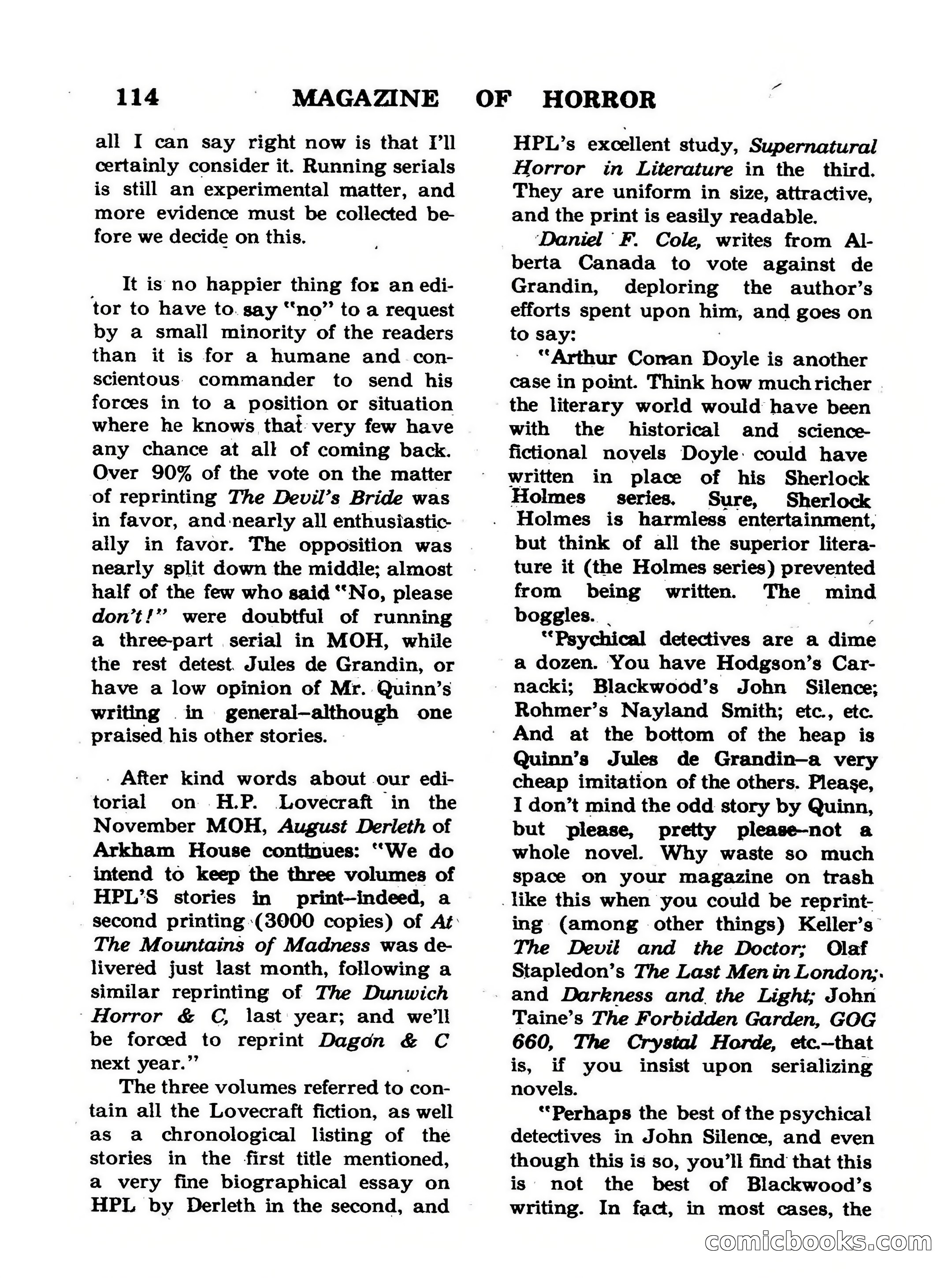 Magazine of Horror #26 — page 114 of 132