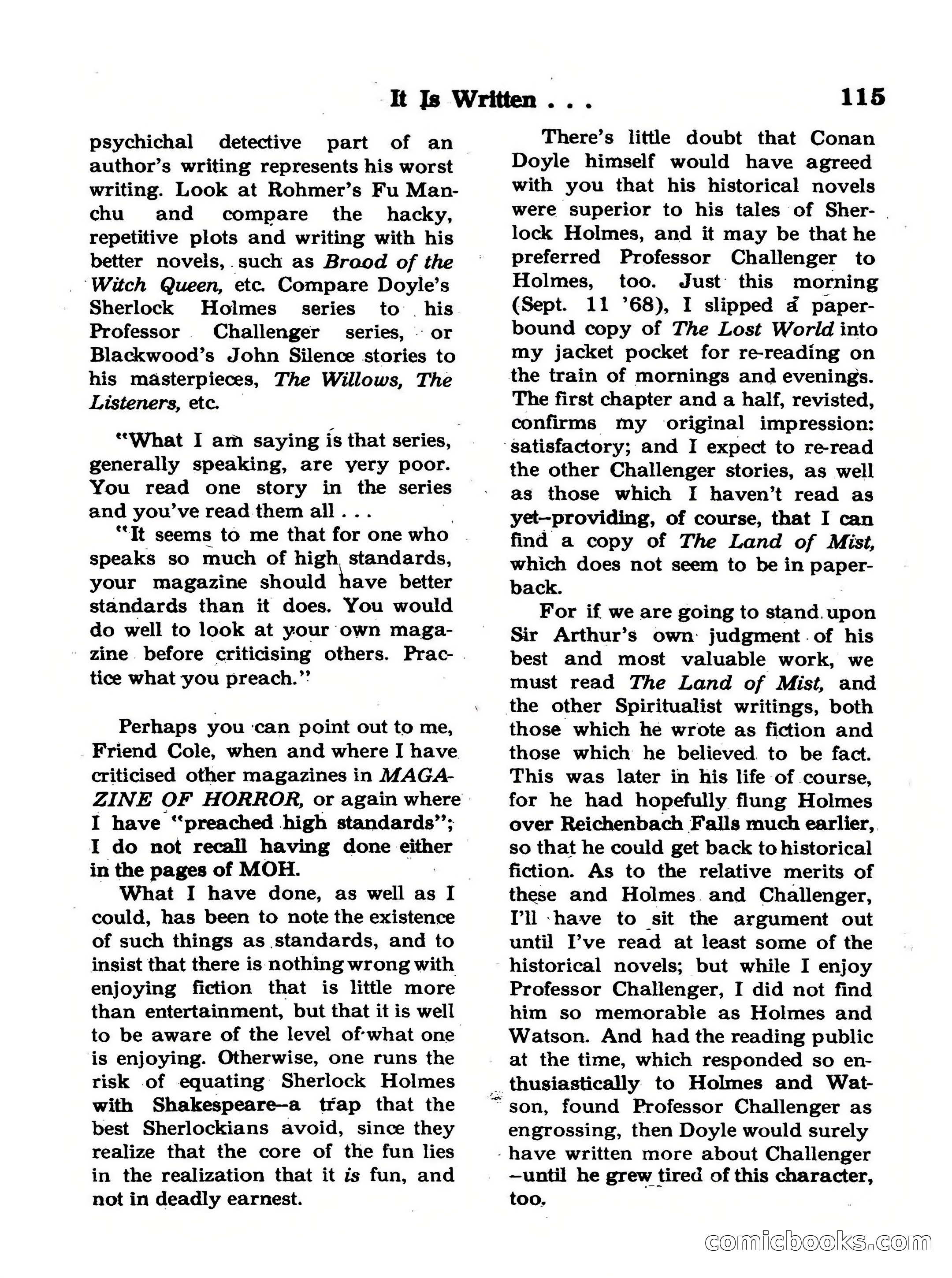 Magazine of Horror #26 — page 115 of 132