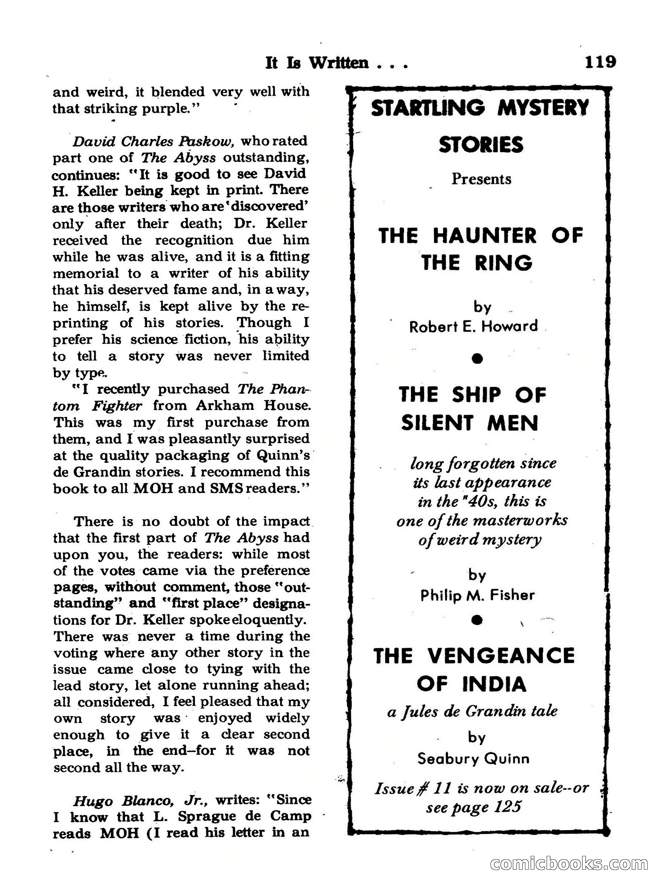 Magazine of Horror #26 — page 119 of 132