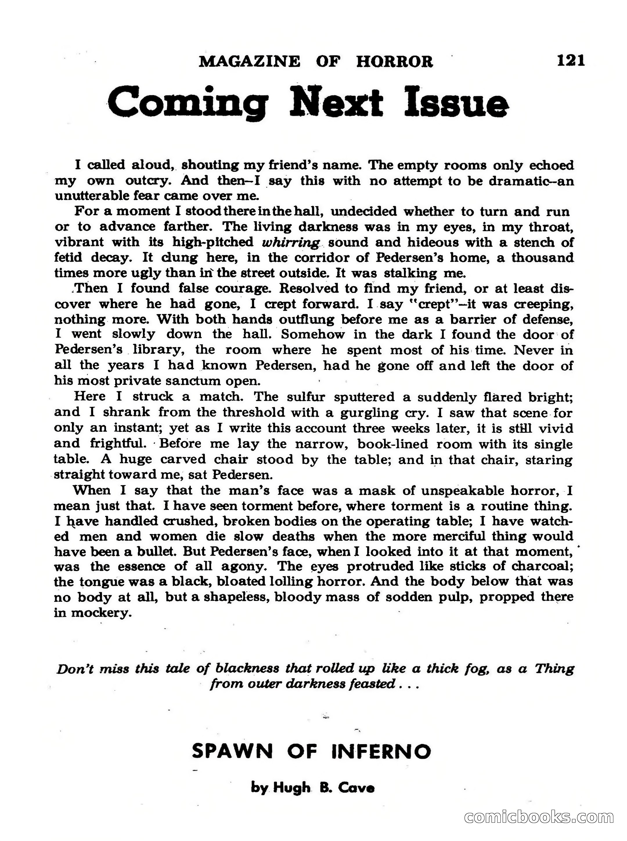 Magazine of Horror #26 — page 121 of 132