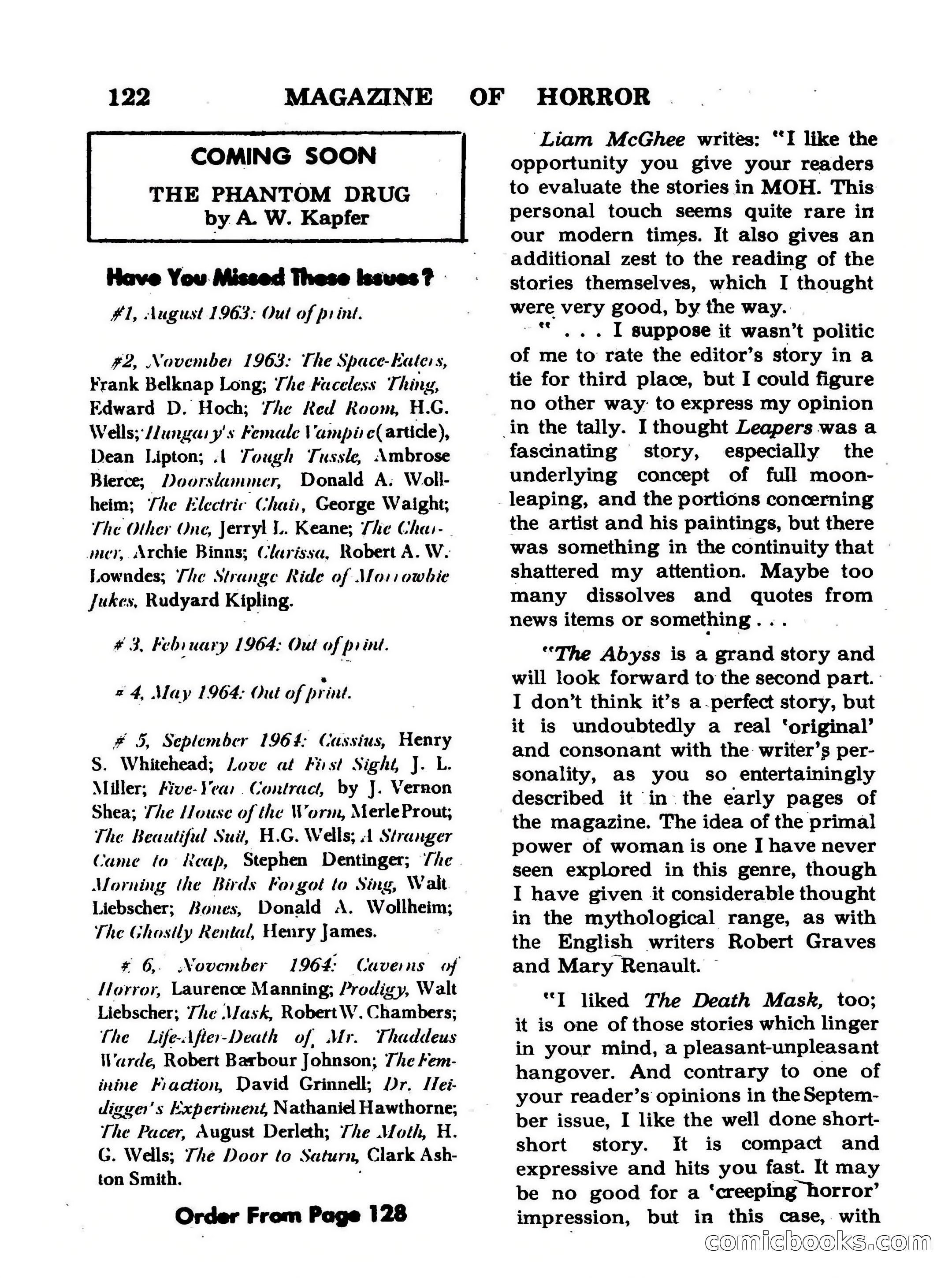 Magazine of Horror #26 — page 122 of 132