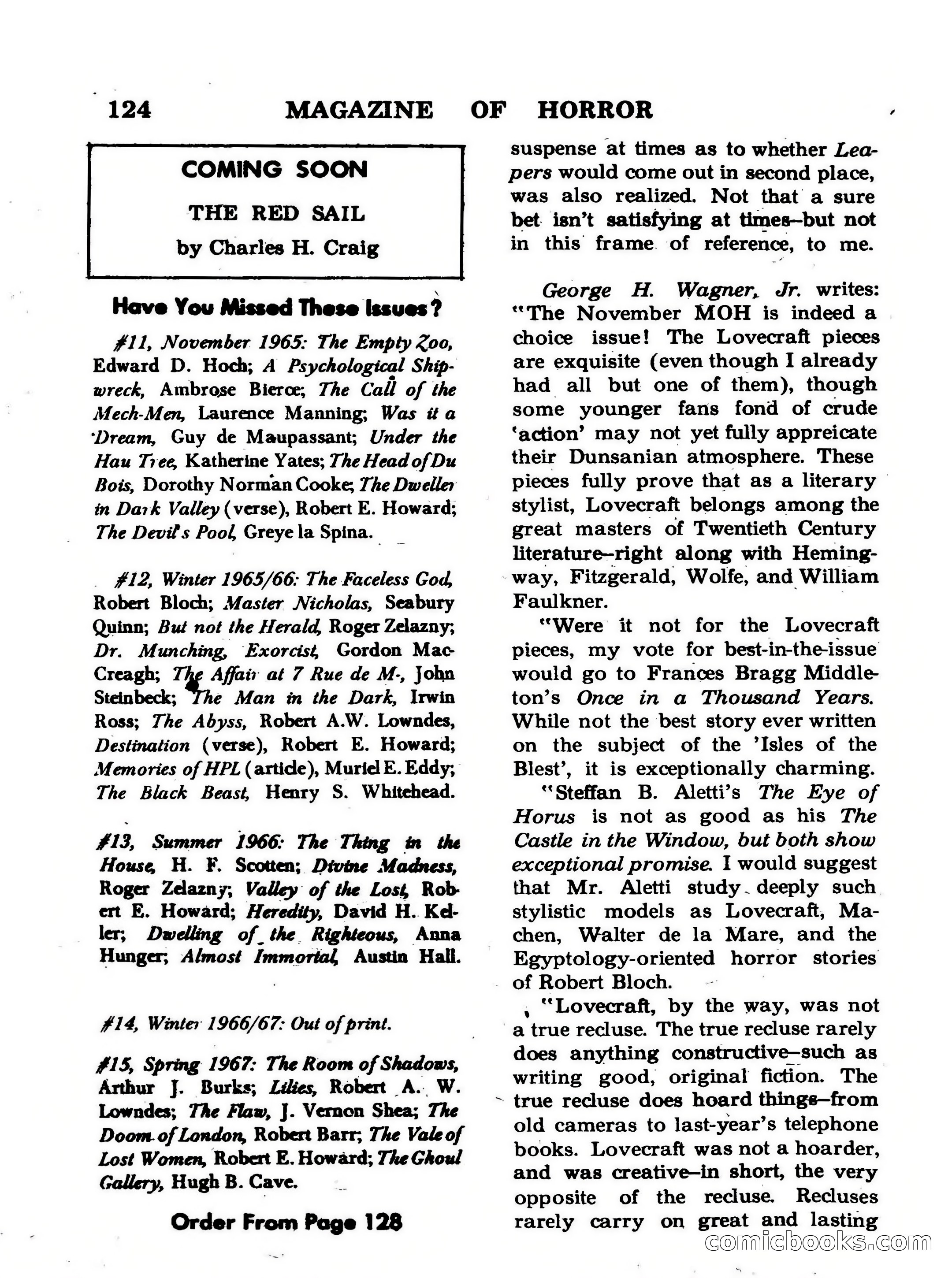 Magazine of Horror #26 — page 124 of 132