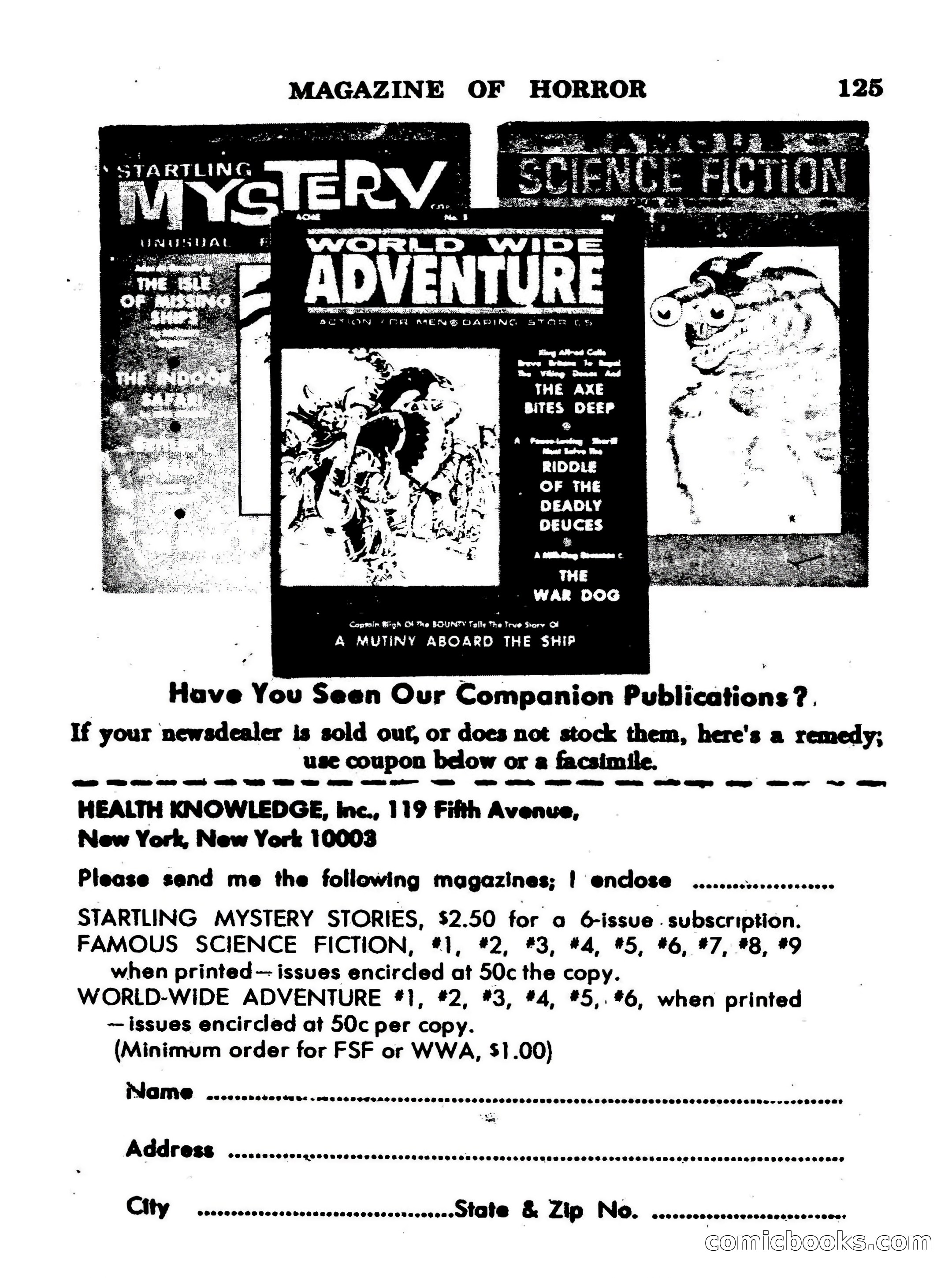 Magazine of Horror #26 — page 125 of 132